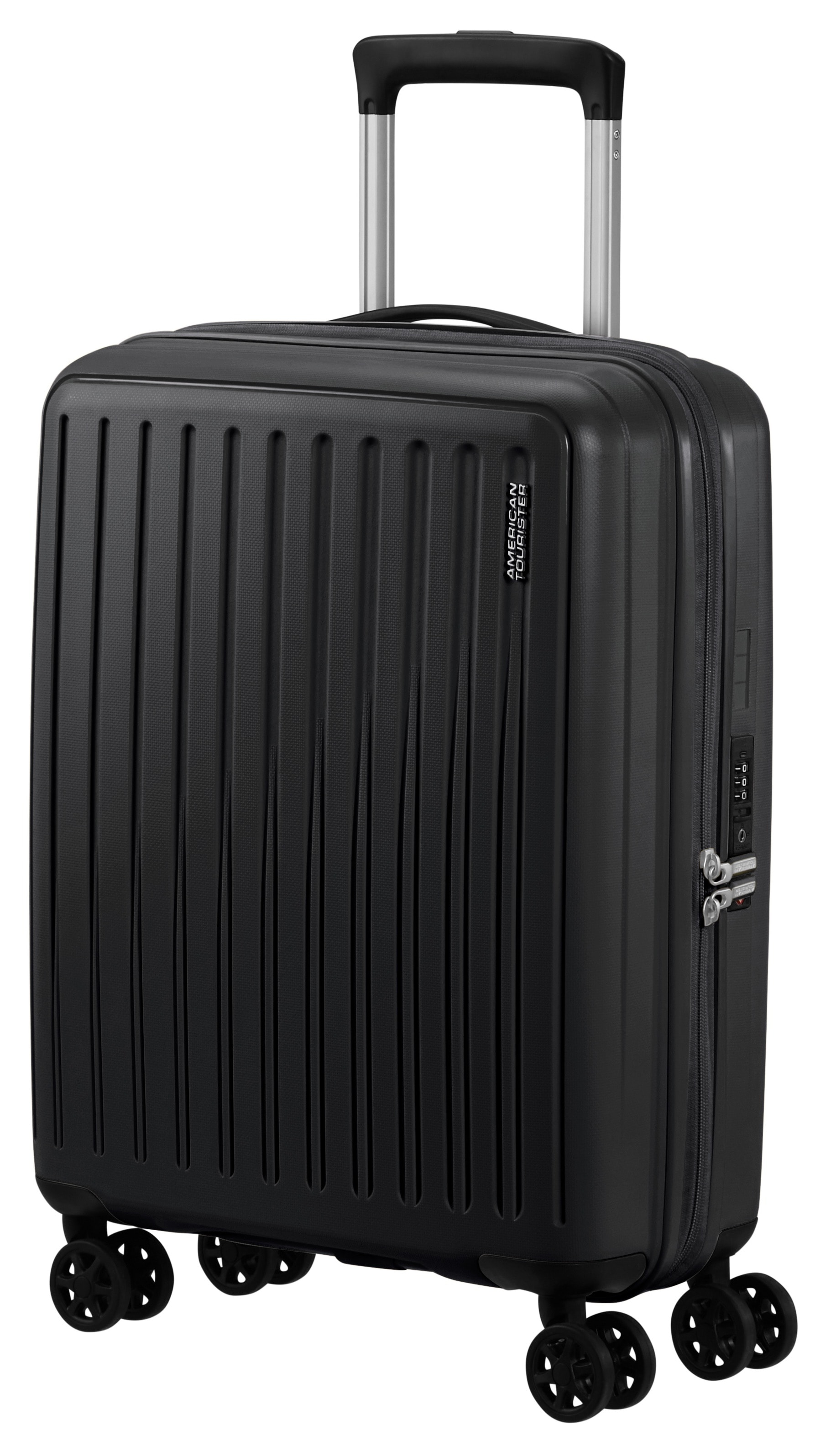 American Tourister® Hartschalen-Trolley »REJOY, verschiedene Größen und Farben«, 4 Rollen, Hartschalen-Koffer personalisierbar versenktes TSA-Schloss