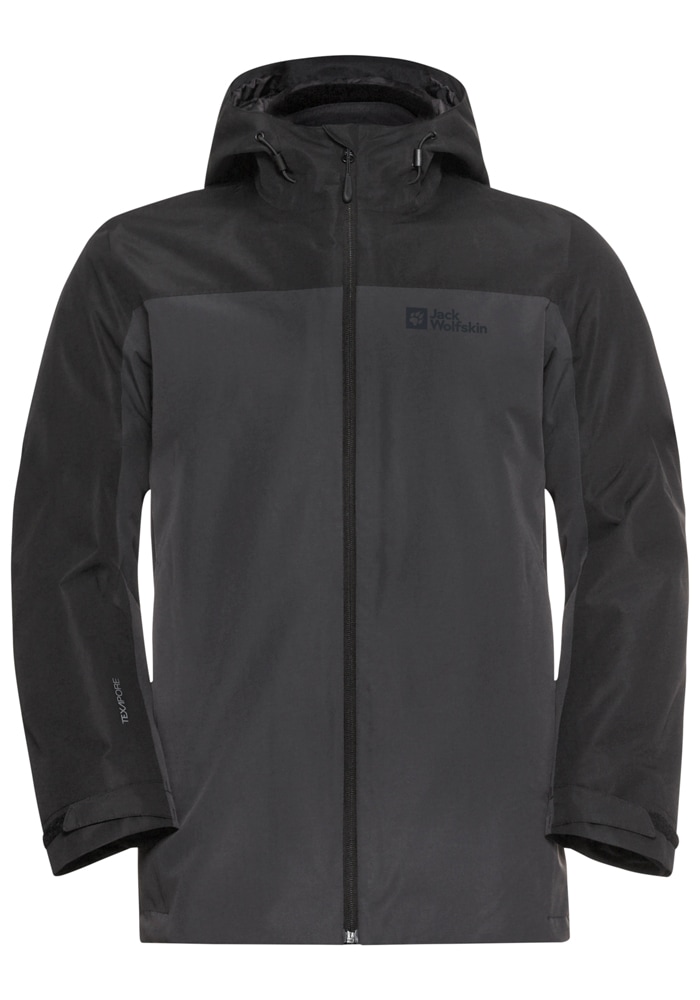 Jack Wolfskin 3-in-1-Funktionsjacke »TAUBENBERG 3IN1 JKT M« mit Kapuze