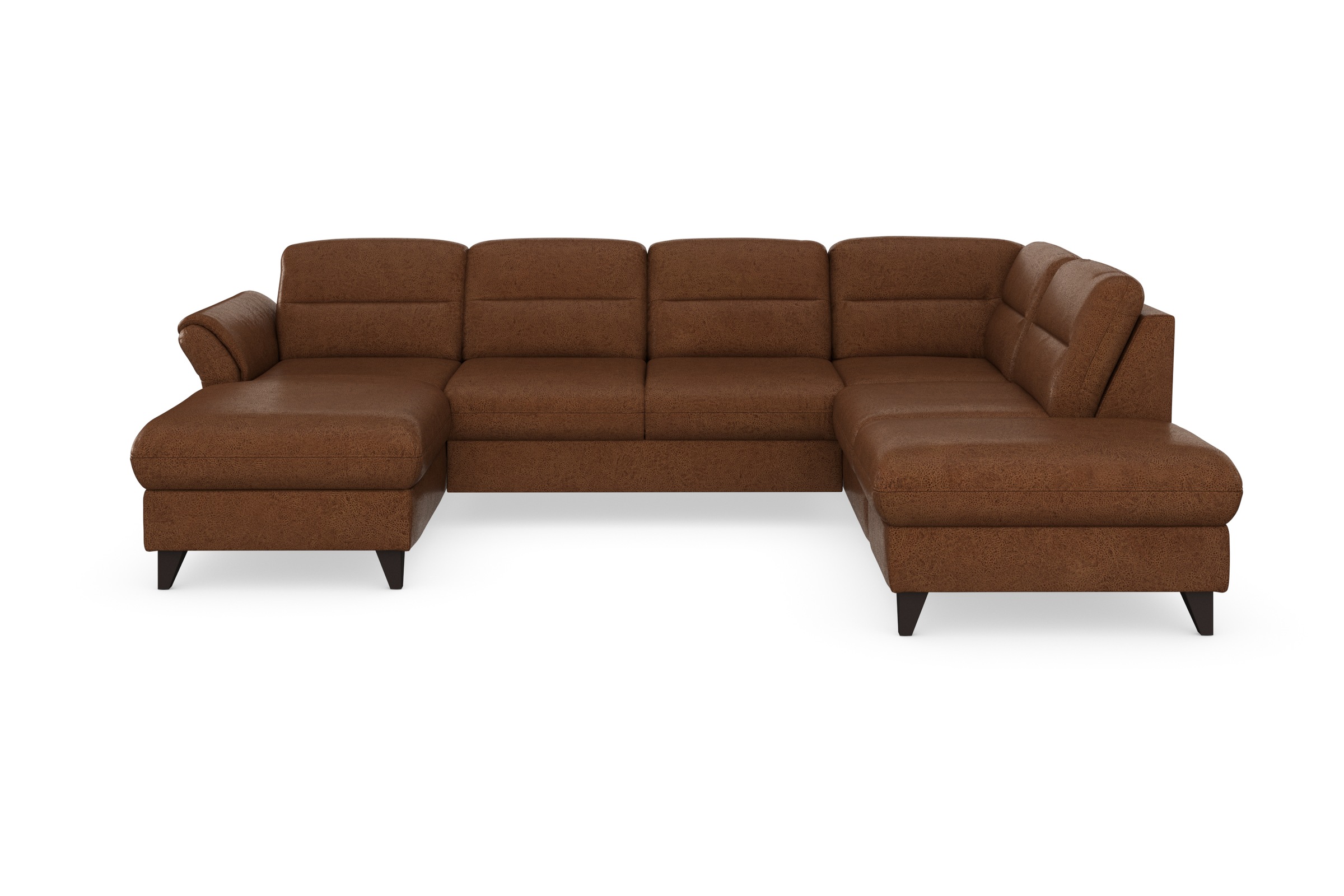 sit&more Wohnlandschaft »Mellum U-Form«, Federkern, wahlweise mit Bettfunktion, Stauraum und Armteilfunktion