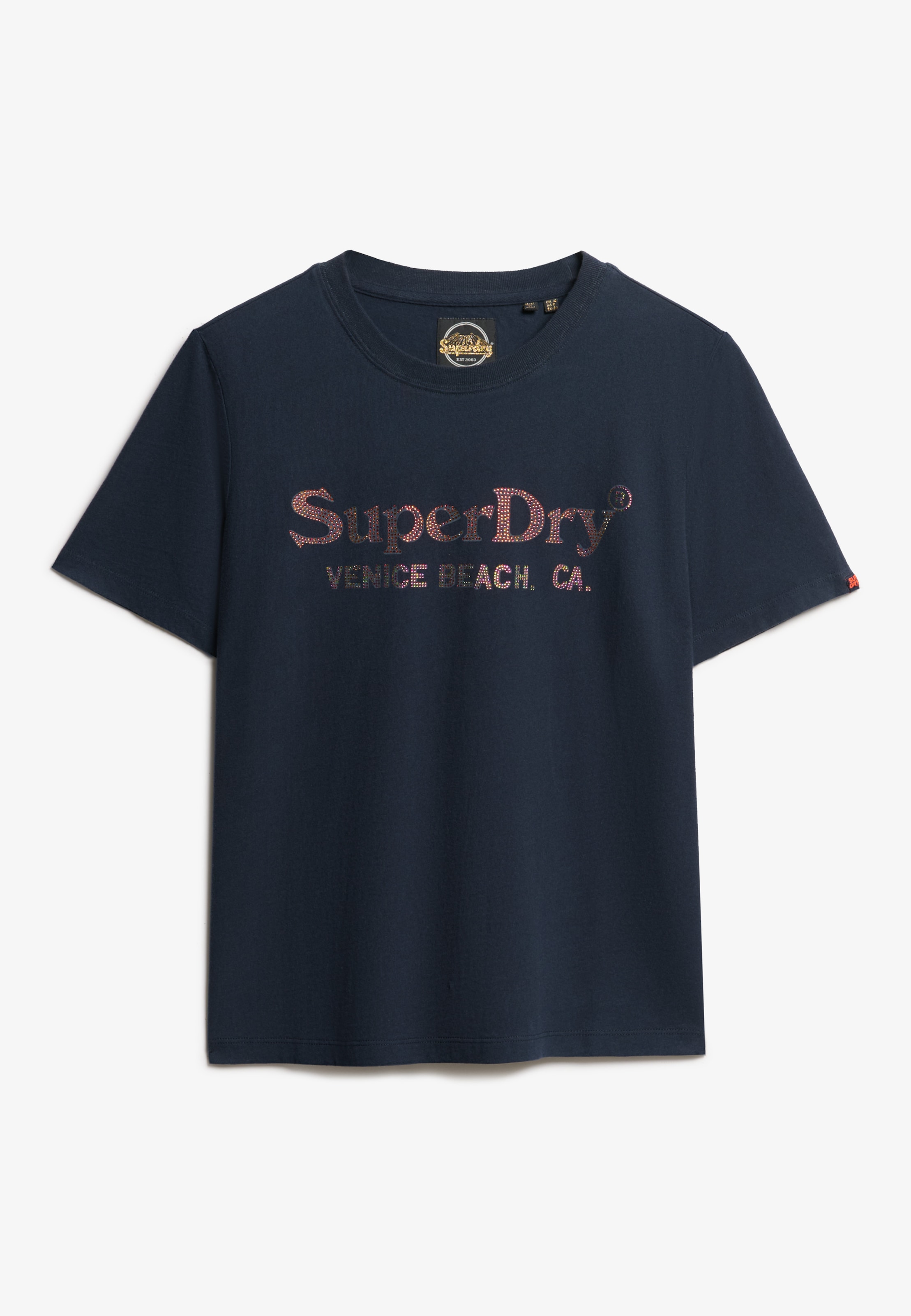 Superdry Kurzarmshirt »VENUE METALLIC RELAXED TEE«