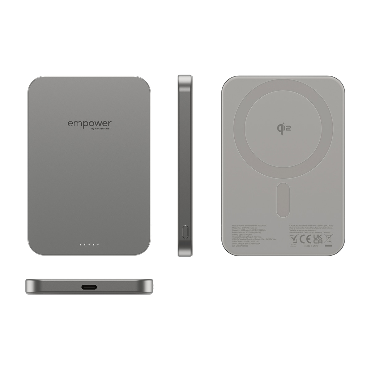 empower by PanzerGlass Powerbank »empower Bank 5000 mAh« empower Bank 5000mAh Space Black