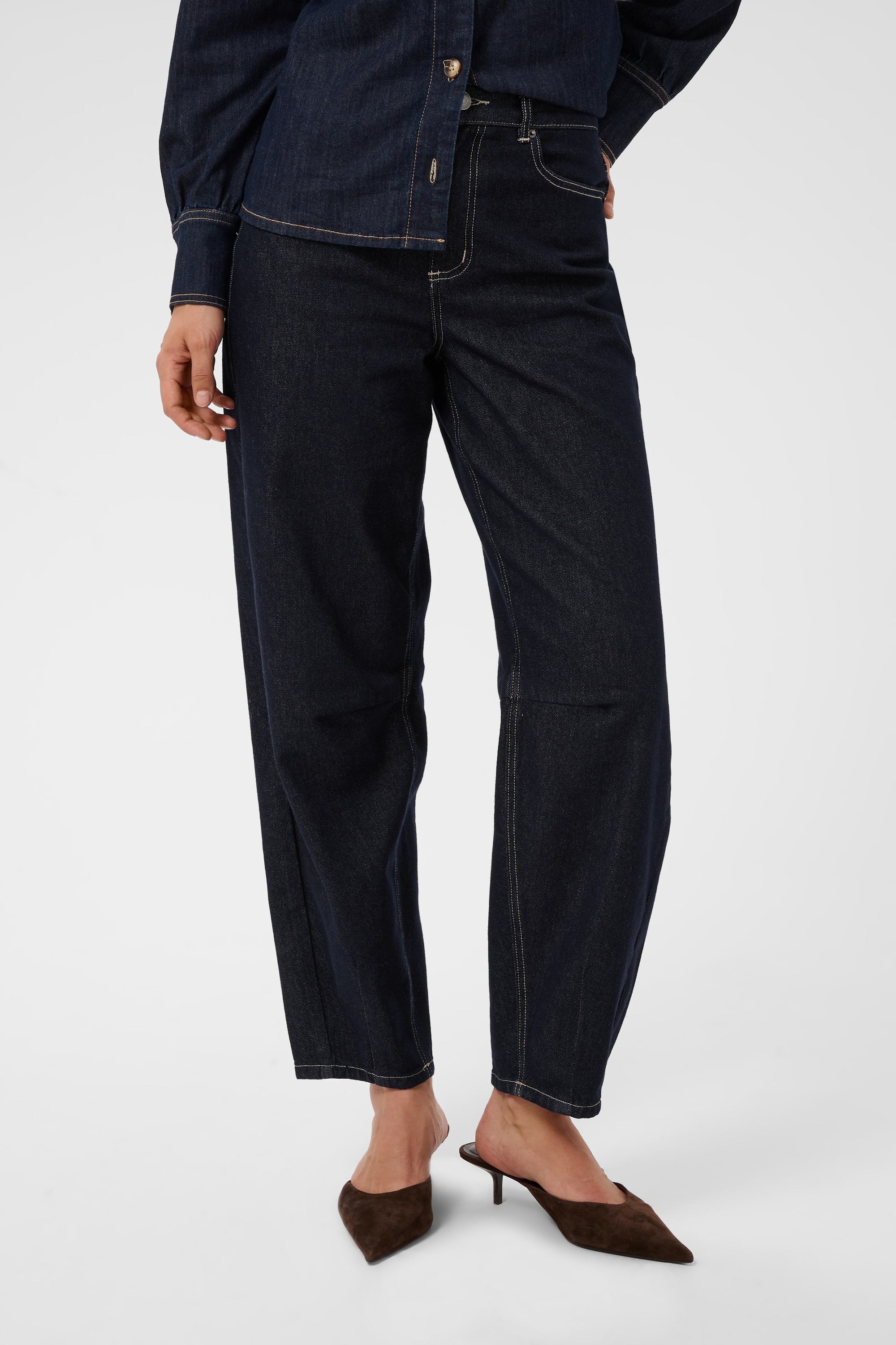 KAFFE Regular-fit-Jeans »Damen Jeans KAghita«