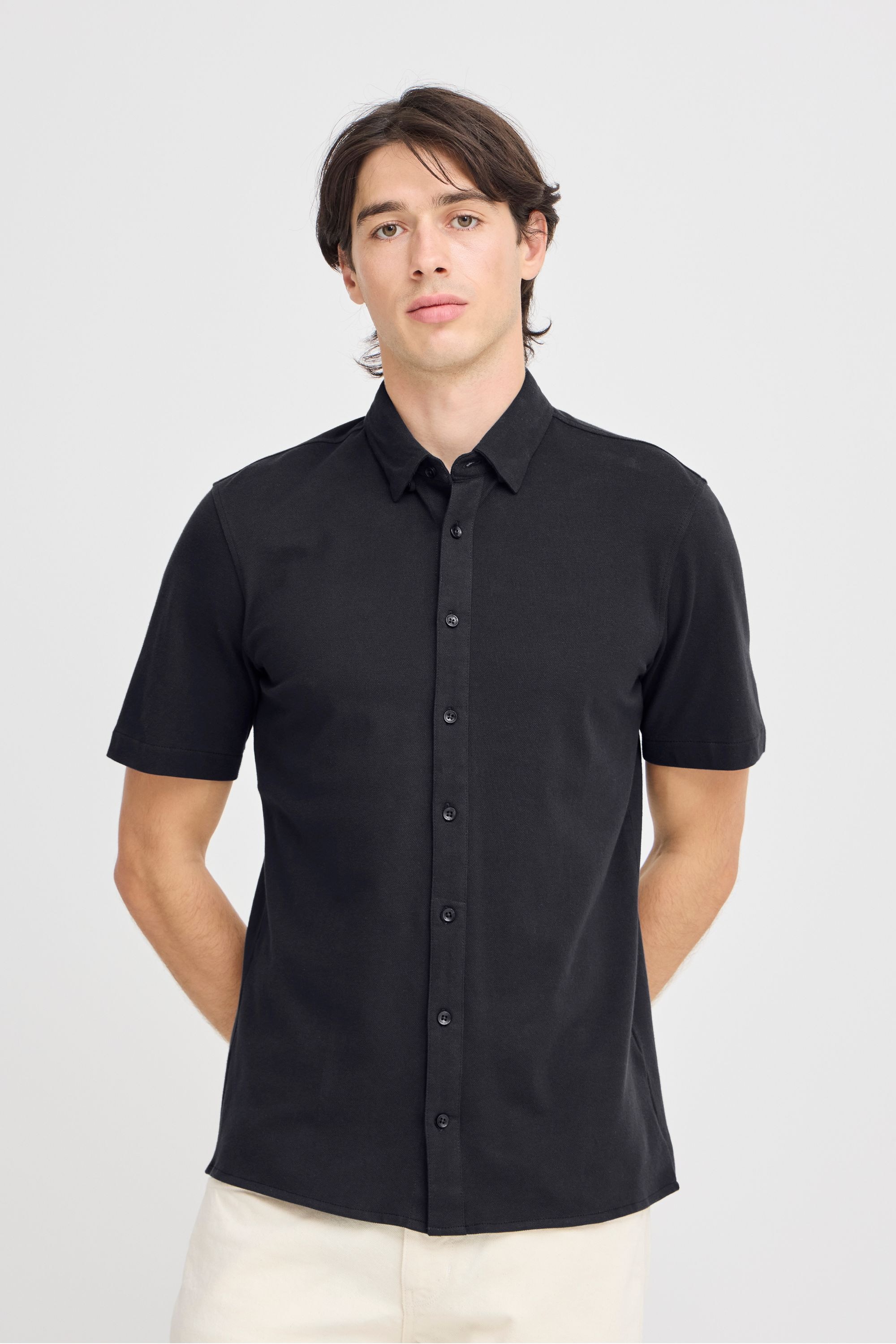 Casual Friday Kurzarmshirt »Kurzarmhemd CFFOLKE piquet«