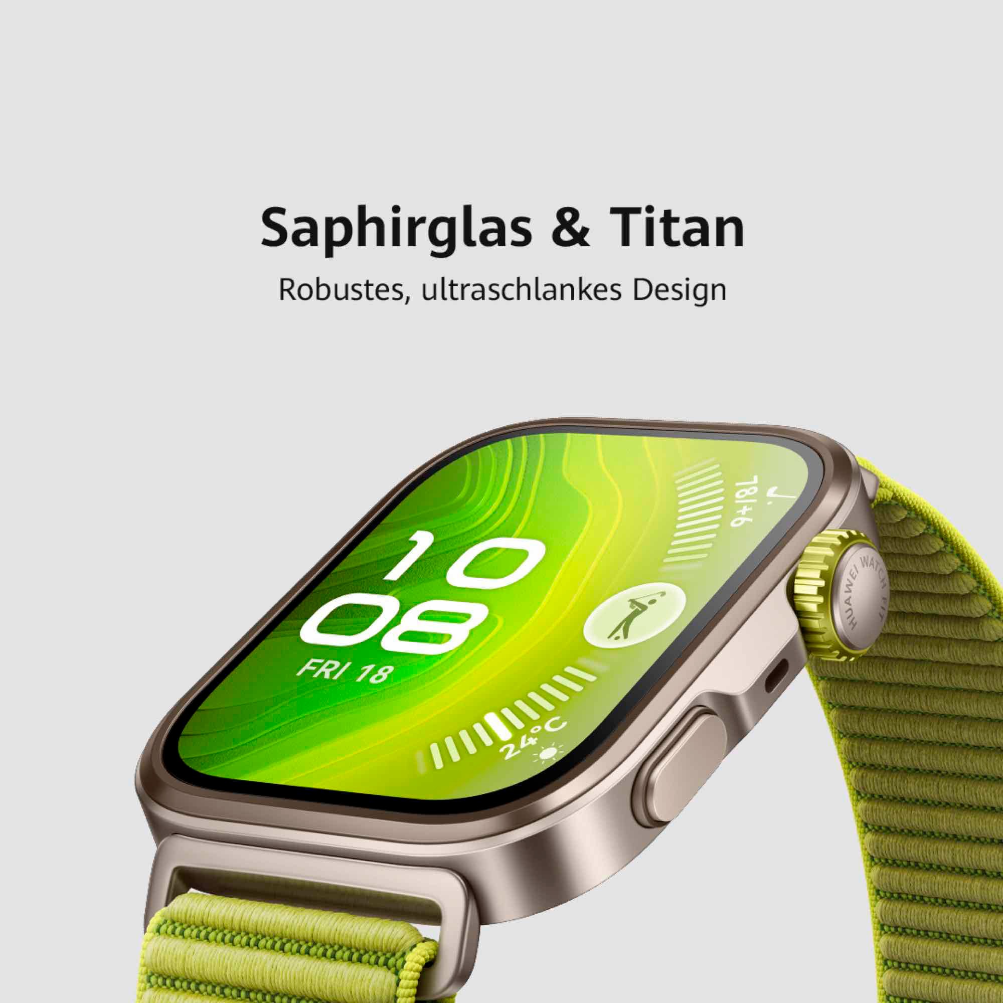 Huawei Smartwatch »WATCH FIT 4 Pro«(/ 1,82 ″) Harmony OS