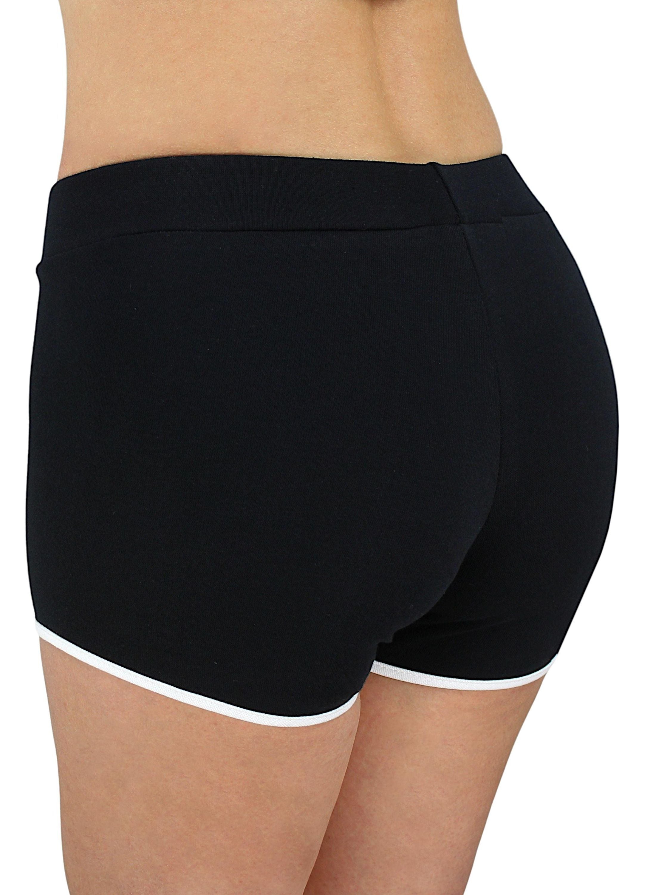 ALKATO Hotpants »Shorts Alkato Damen Sport Shorts mit Hohem Bund«