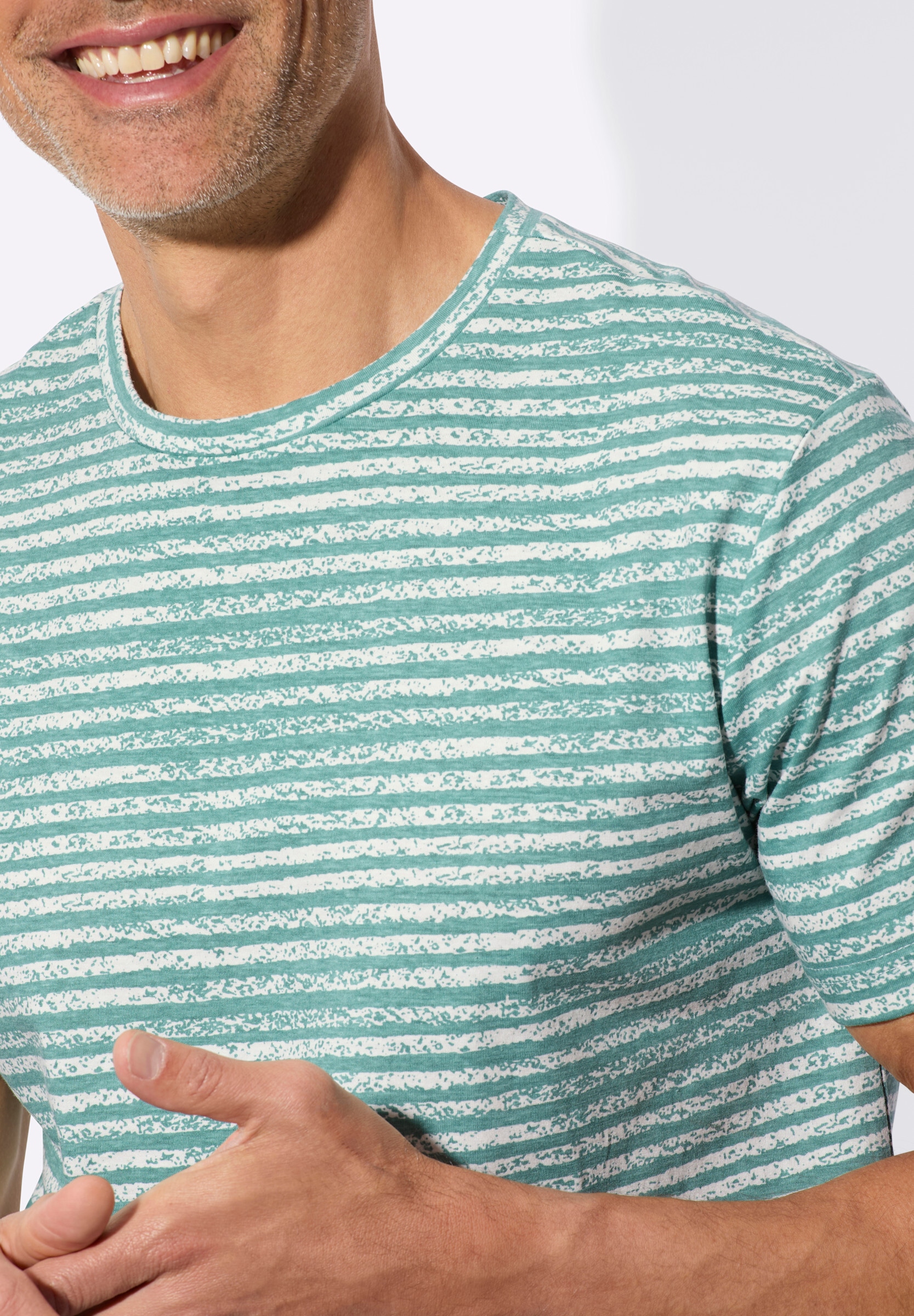 Sieh an! Trachtenshirt »Kurzarm-Shirt Kurzarmshirt«