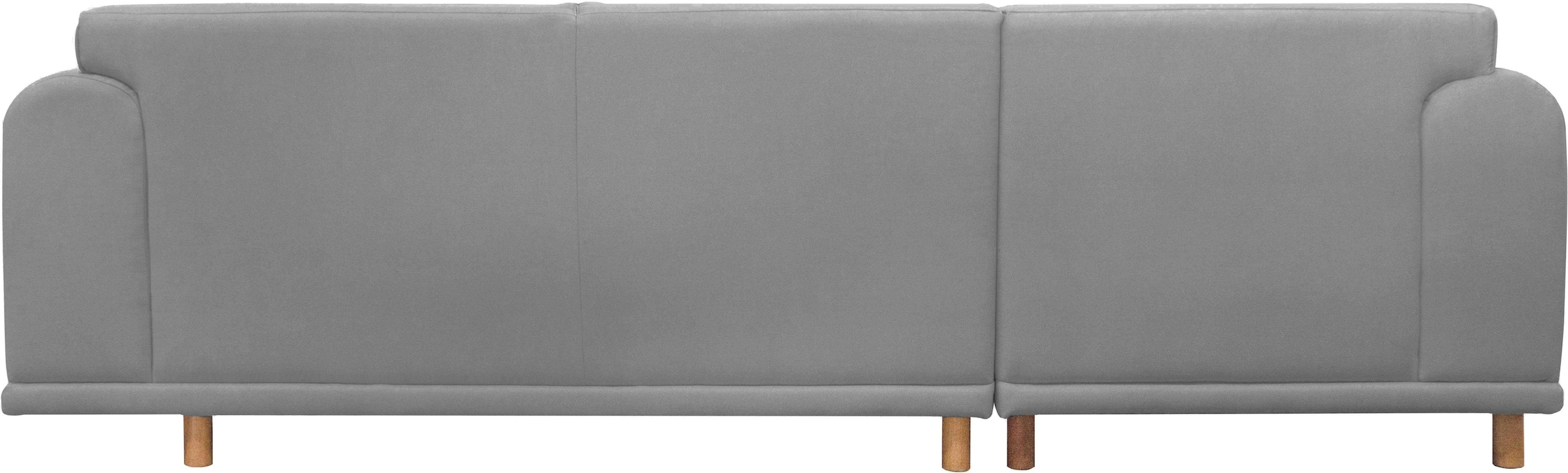 andas Ecksofa »Maroon L-Form«, in skandinavischem Design, mit losen Kissen