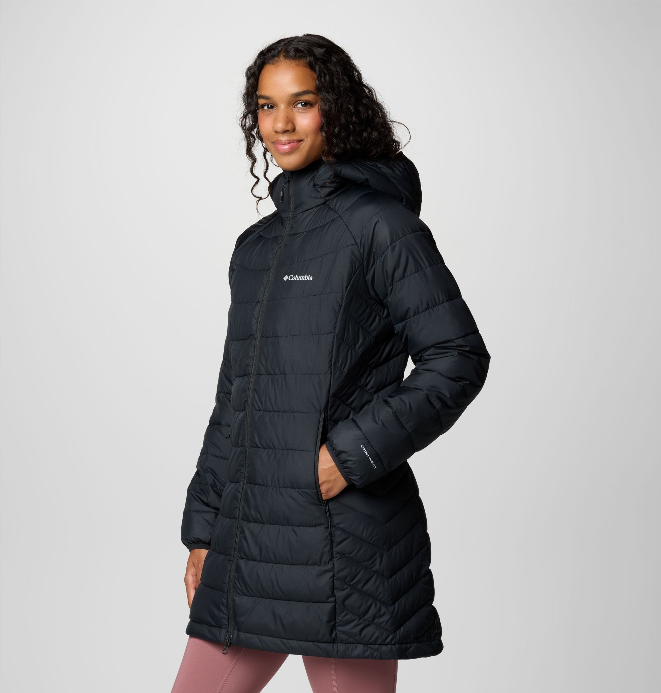 Columbia Steppmantel »POWDER LITE II MID JACKET«, (1 tlg.)