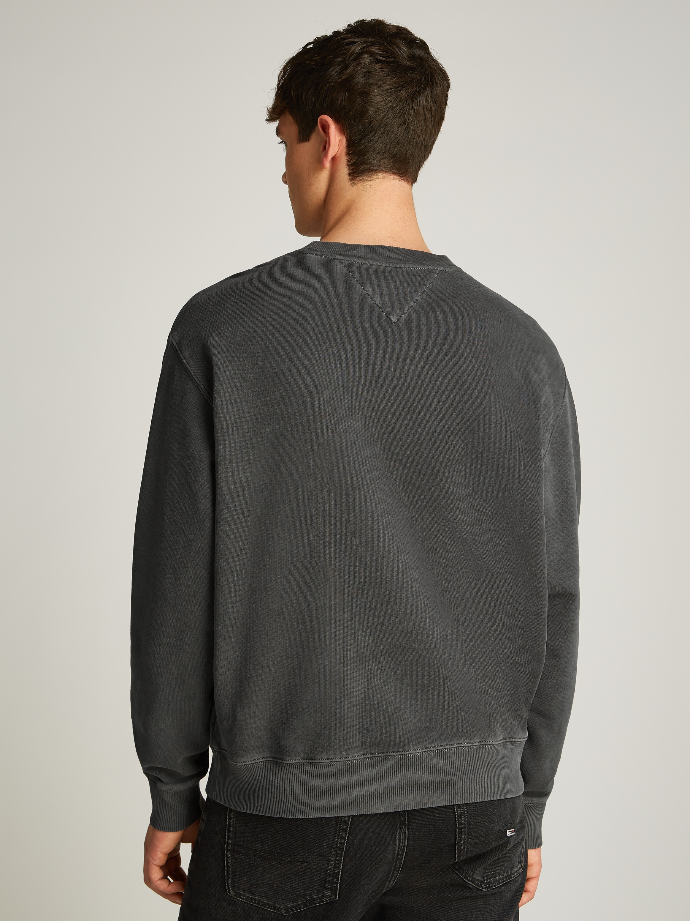 Tommy Jeans Sweatshirt »TJM RLX VINTAGE VARSITY CREW«, mit großem Logo