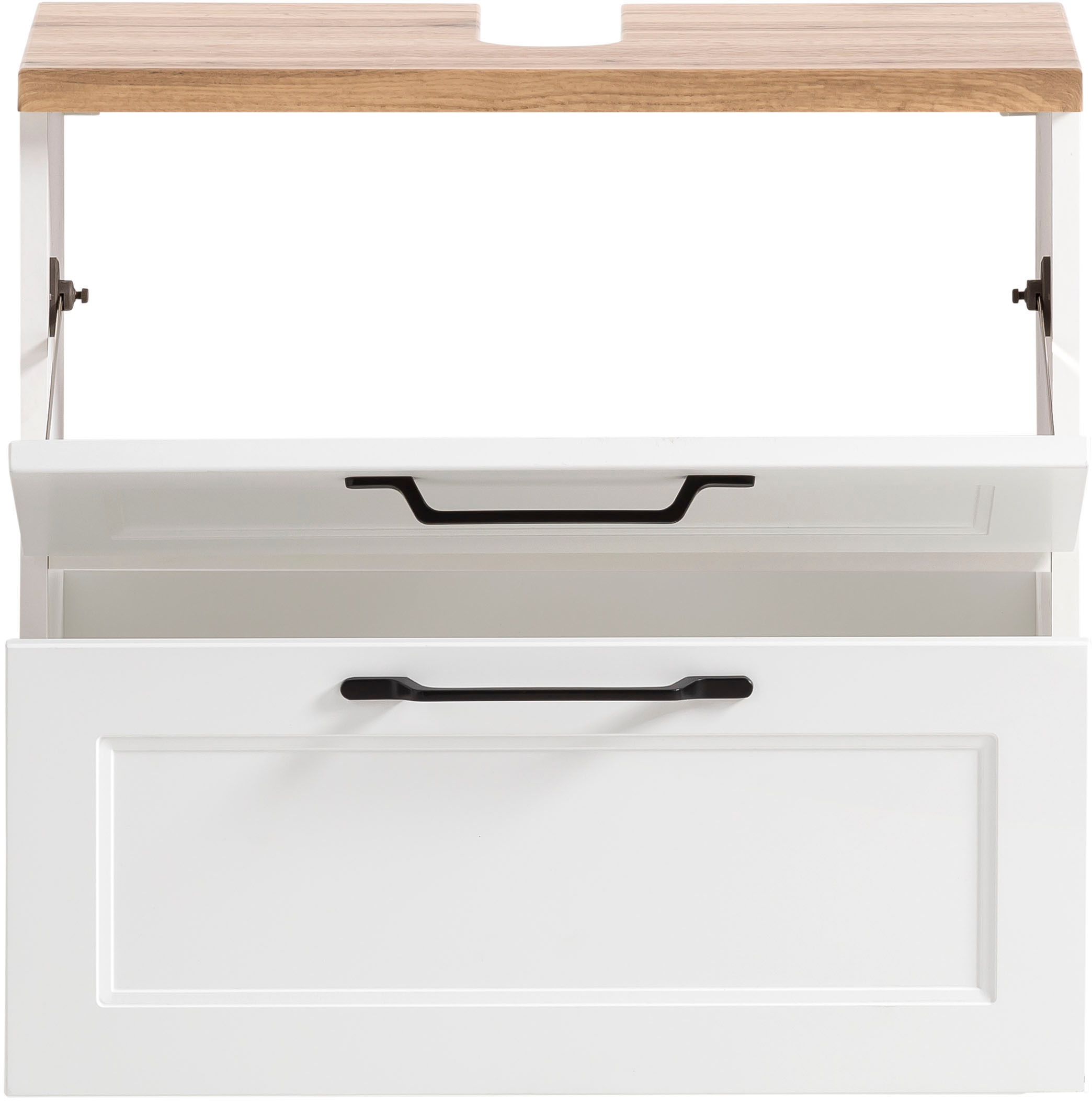 welltime Waschbeckenunterschrank »Lana«, Badmöbel, 2 Schubladen, 60 cm breit