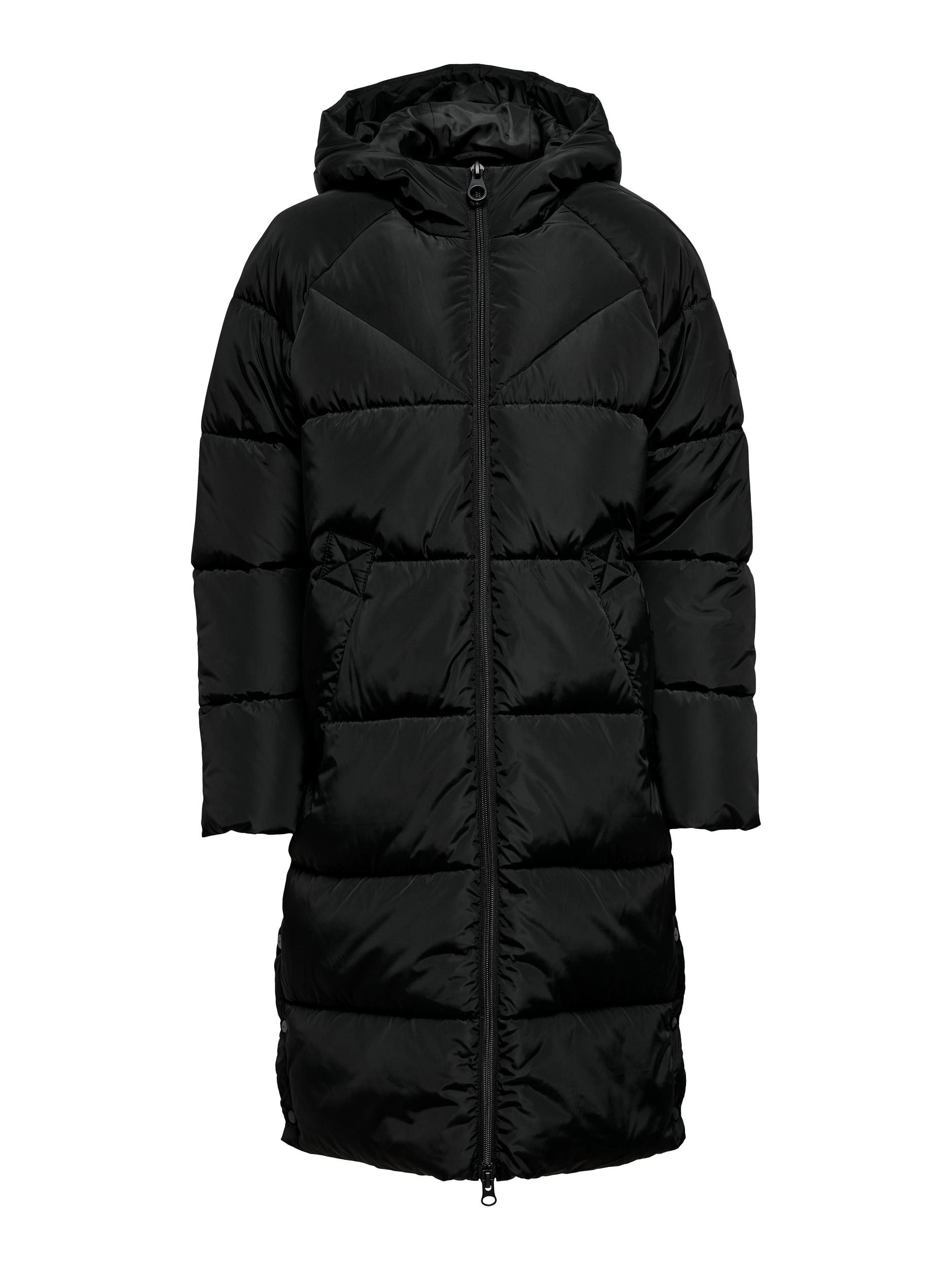 ONLY Steppmantel »ONLAMANDA LONG PUFFER COAT«, mit Kapuze