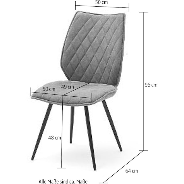 MCA furniture Esszimmerstuhl »NAVARRA«, Polyester online bestellen |  UNIVERSAL | Stühle