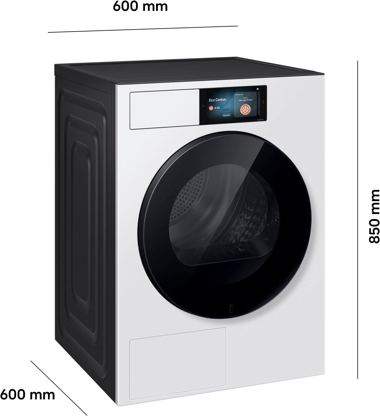 Samsung Wärmepumpentrockner »DV90F09F4WT2«