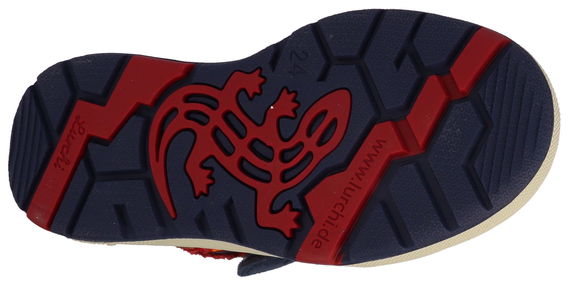 Lurchi Sneaker »Dino TEX«, Klettboots mit TEX-Ausstattung, Größenschablone zum Download