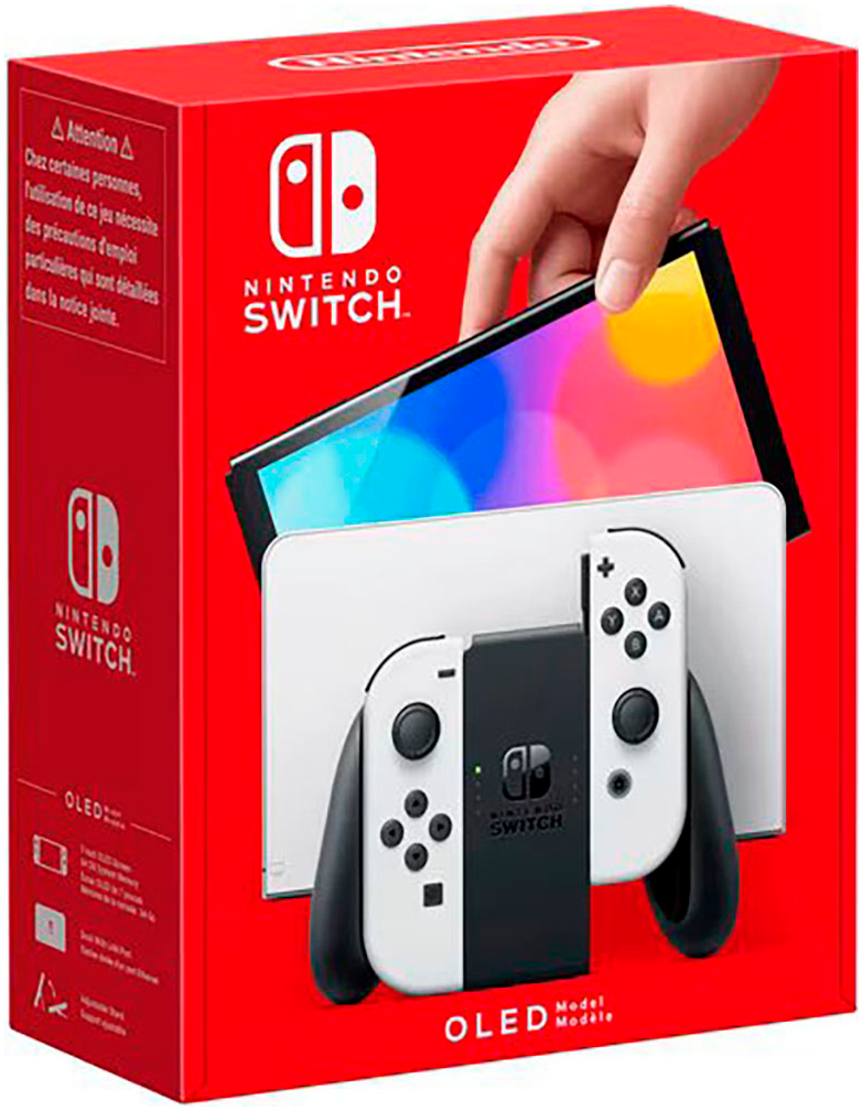 Nintendo Switch Konsolen-Set »OLED weiß inkl. Mario Party Jamboree und exklusiver Nintendo Decke«