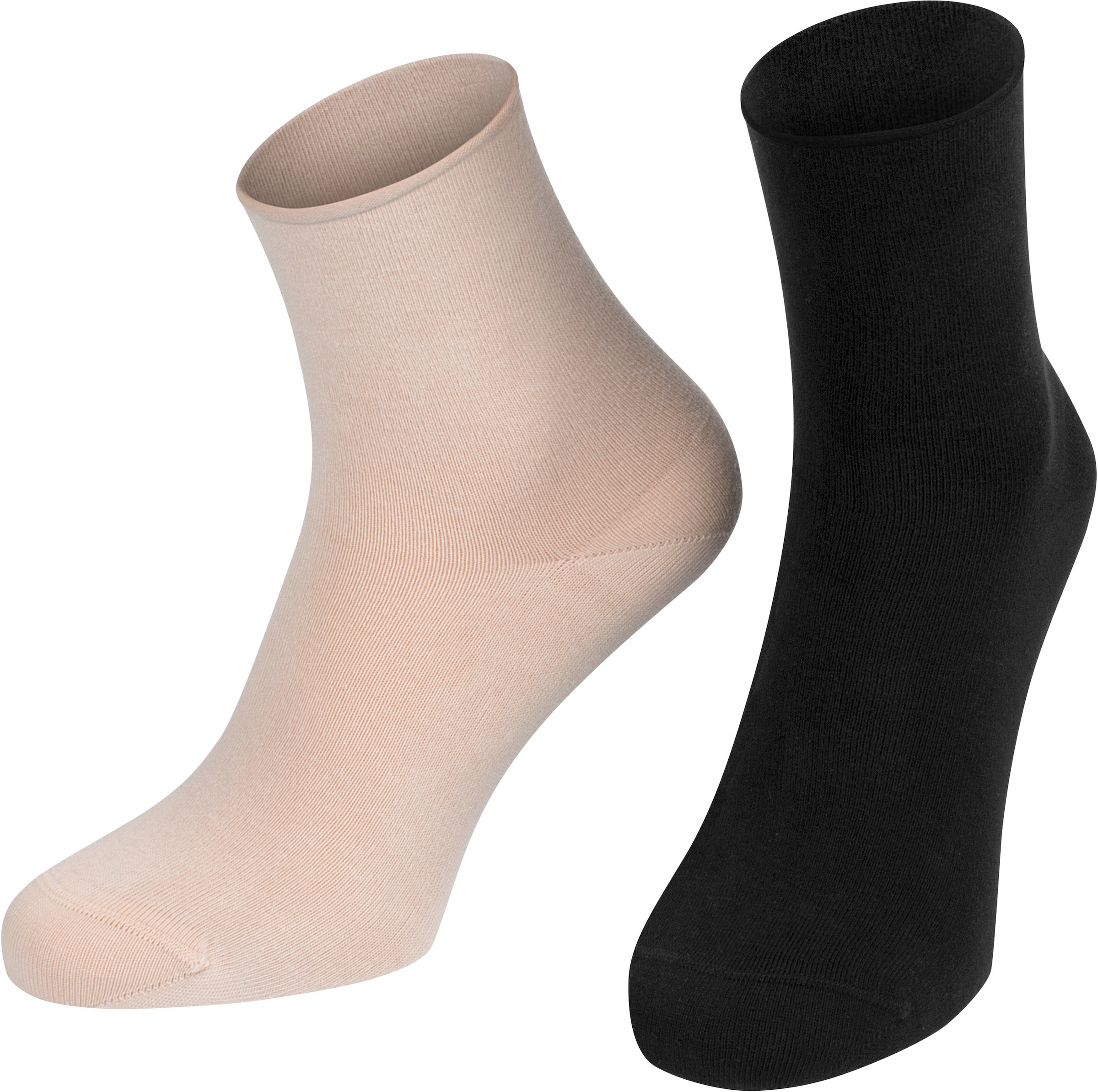 Fußgut Funktionssocken »CoolNDry Klimasocken, weniger Schwitzen Dank Outlast und fresh2SKIN«, (2 Paar), Kühlungseffekt, Temperatur- und Feuchtigkeitsmanagement
