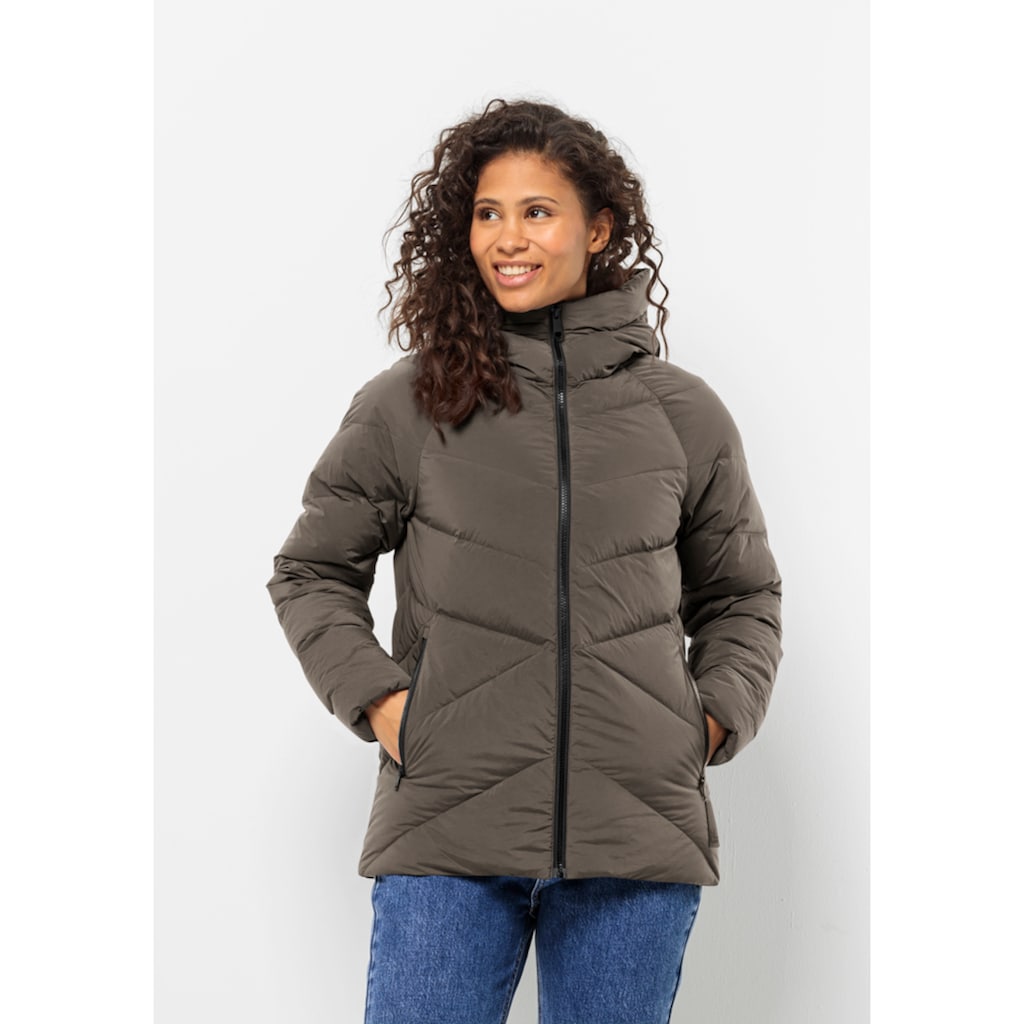 Jack Wolfskin Daunenjacke »MARIENPLATZ JKT W«, mit Kapuze