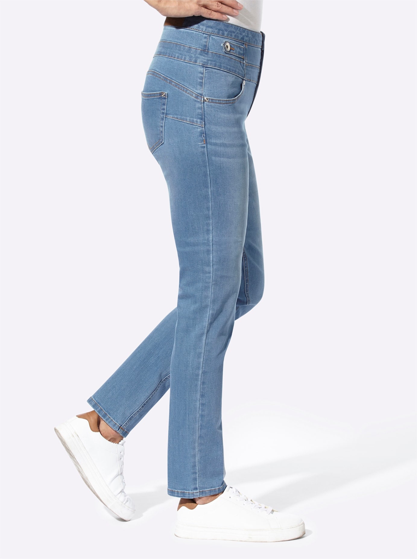 Casual Looks Bequeme Jeans, (1 tlg.)
