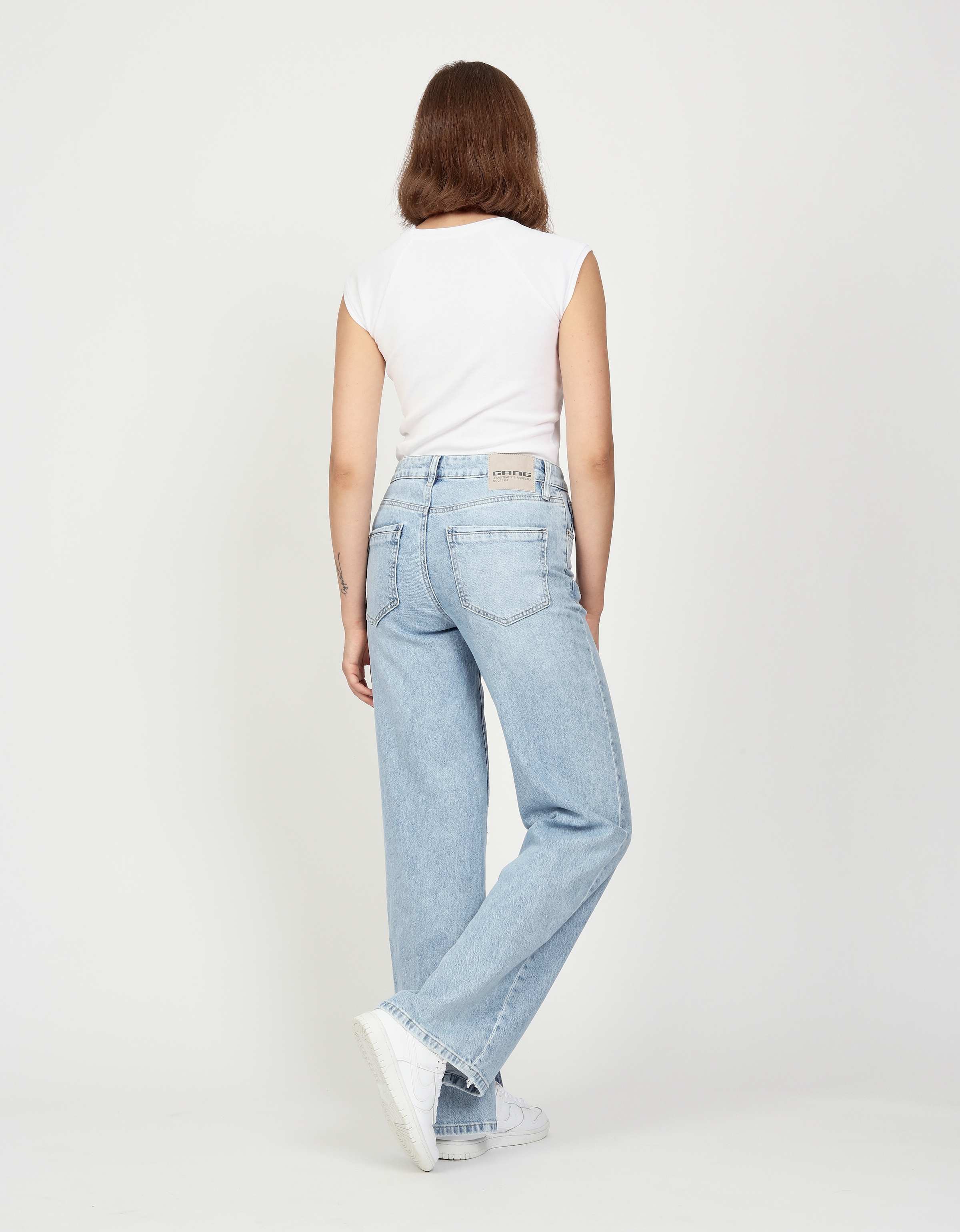 GANG Straight-Jeans »94JUL SLIT«, mit Schlitz