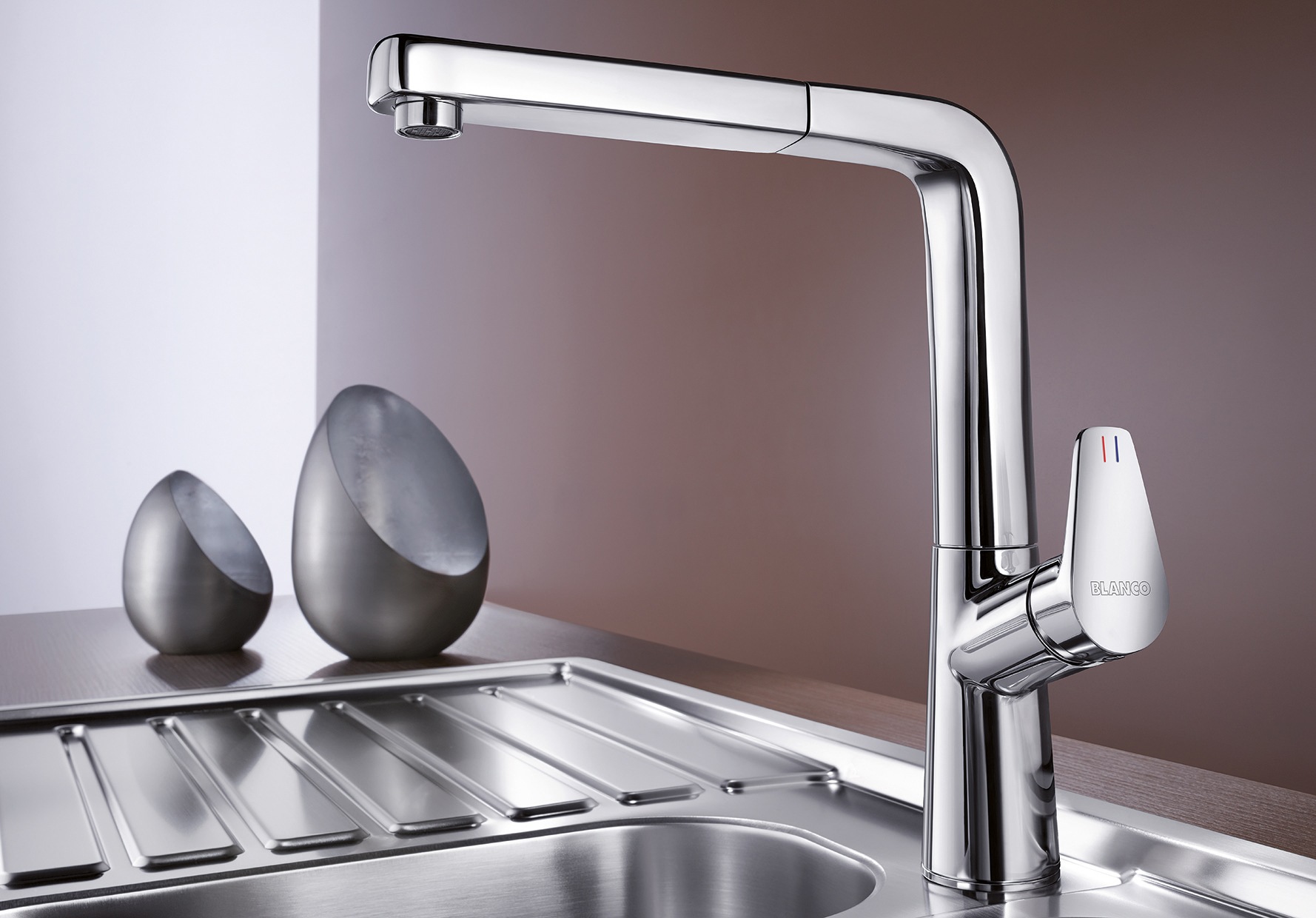 Blanco Küchenarmatur »AVONA-S« Hochdruck, mit ausziehbarem Auslauf