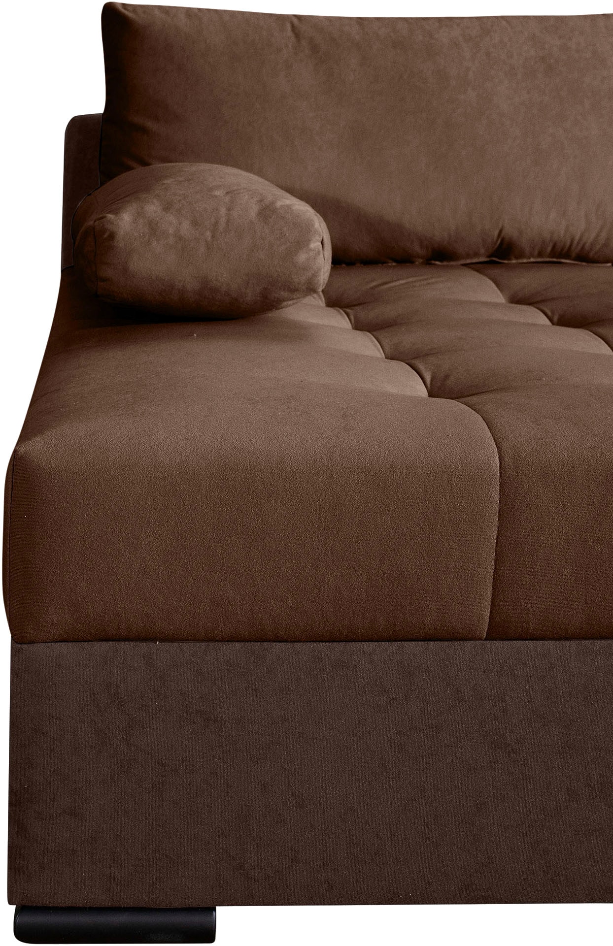 COLLECTION AB Wohnlandschaft »Josy U-Form, B: 307 cm« mit Bettfunktion & Bettkasten, Federkern