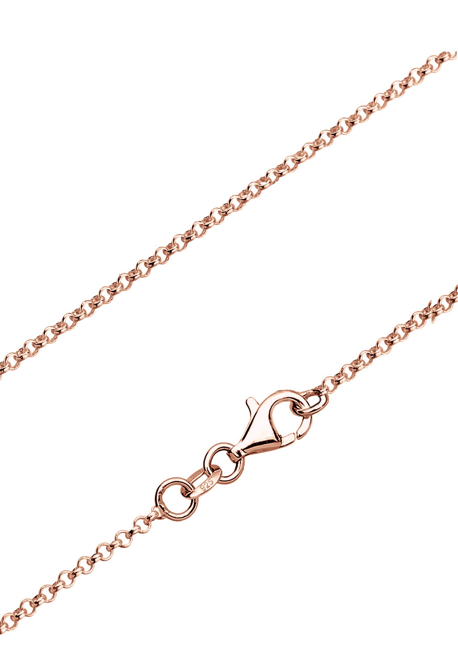 Elli DIAMONDS Silberkette »Halskette Infinity Pure Diamant (0.03 ct.) 925 Silber«