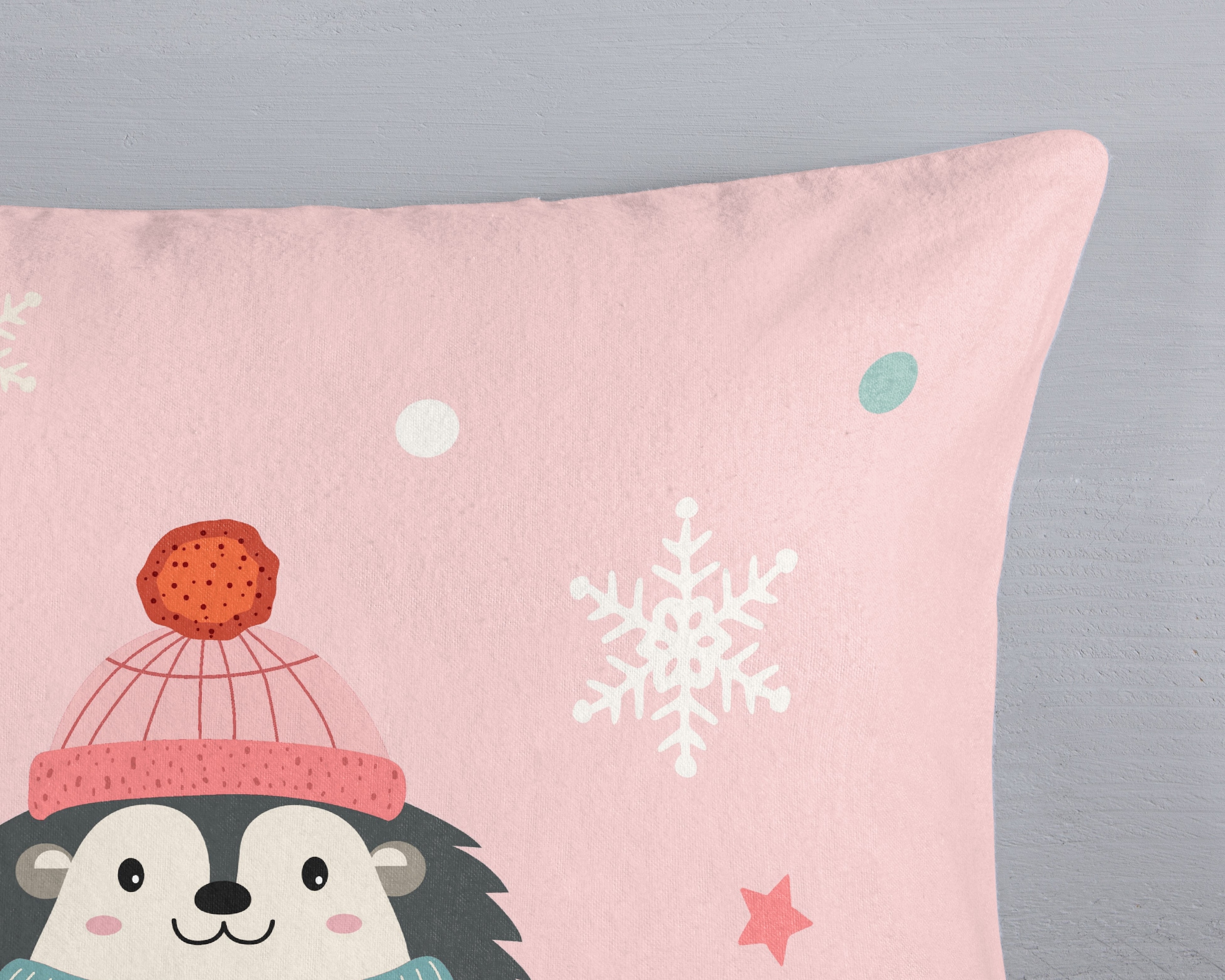 good morning Kinderbettwäsche »Turr« 2 Stk. tlg. Flanell Biber, 135x200, Warm, Reißverschluss, Wende, Kind, Winter