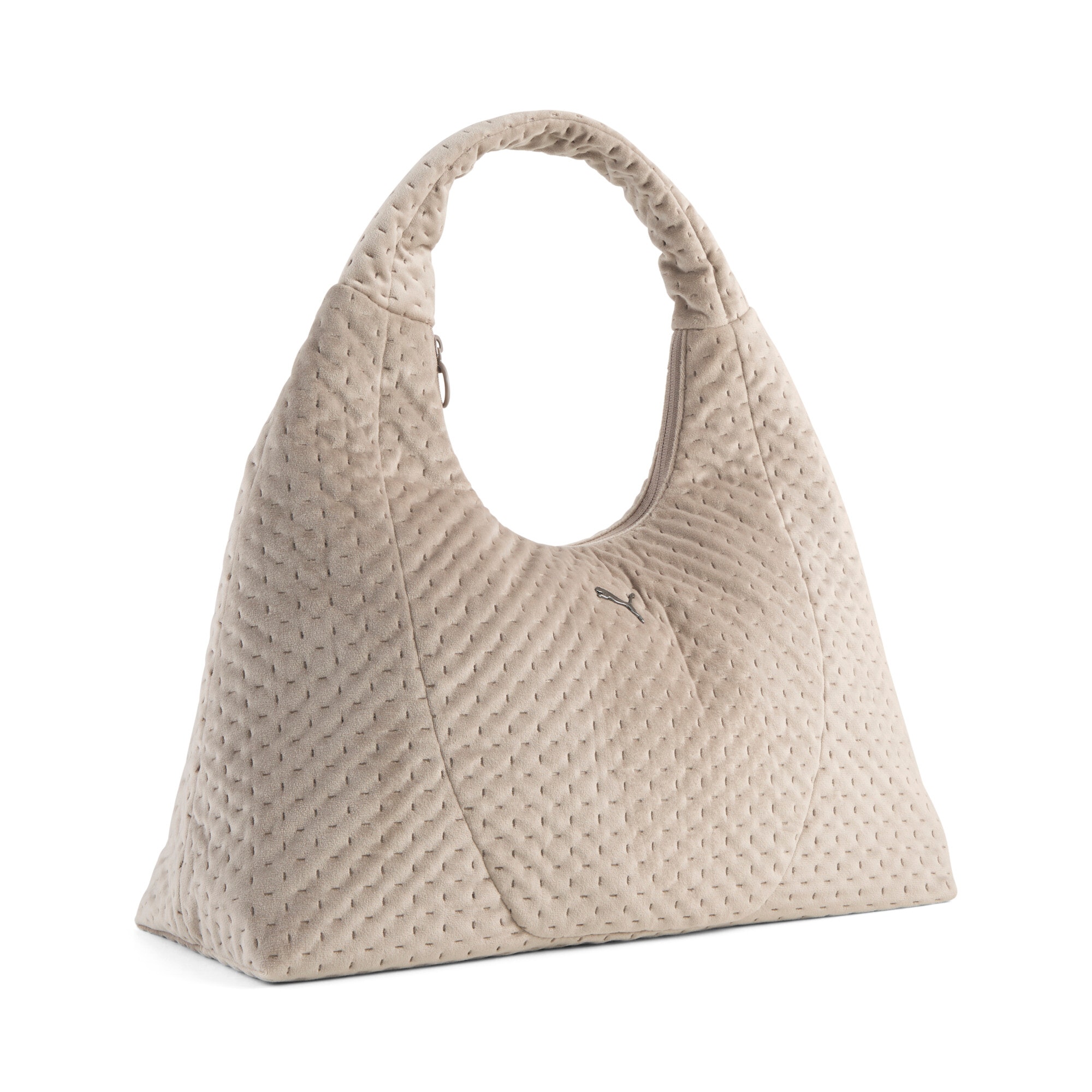 PUMA Umhängetasche »UP VELVET LARGE PRISM BAG« großes Volumen, unifarbenes Design, sportlicher Stil, Umhängetasche
