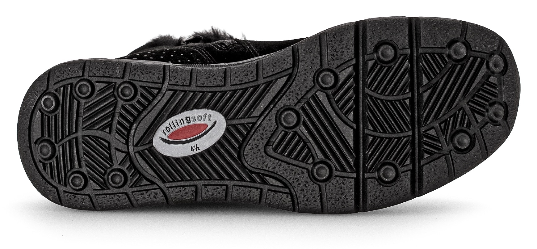Gabor Rollingsoft Winterboots, Keilabsatz, Stiefelette mit der typischen rollingsoft-Laufsohle