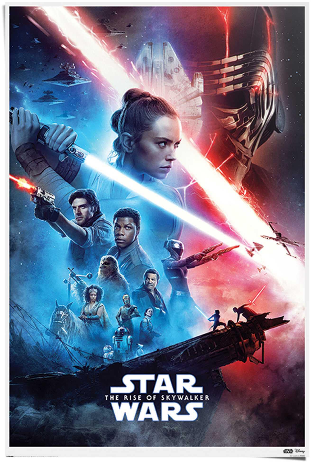 Filmplakat«, of Poster Rise kaufen St.) (1 Skywalker Wars The bequem »Star Reinders! -