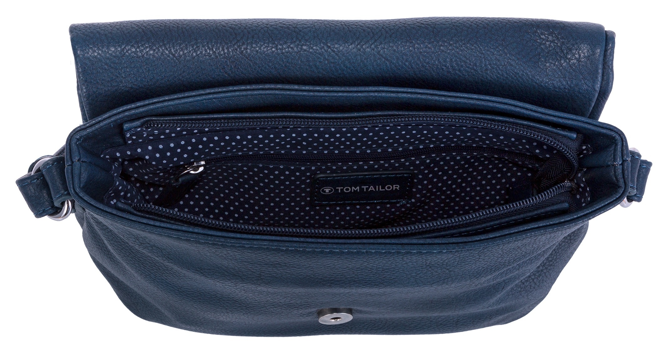 TOM TAILOR Umhängetasche »LARY«, Crossbody Bag mit modischen Quasten am Zipper