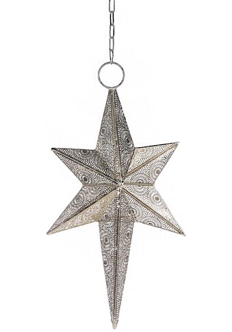 GILDE Hängewindlicht »Starligh«, (1 St.), aus Metall, Teelichthalter in Sternform kaufen