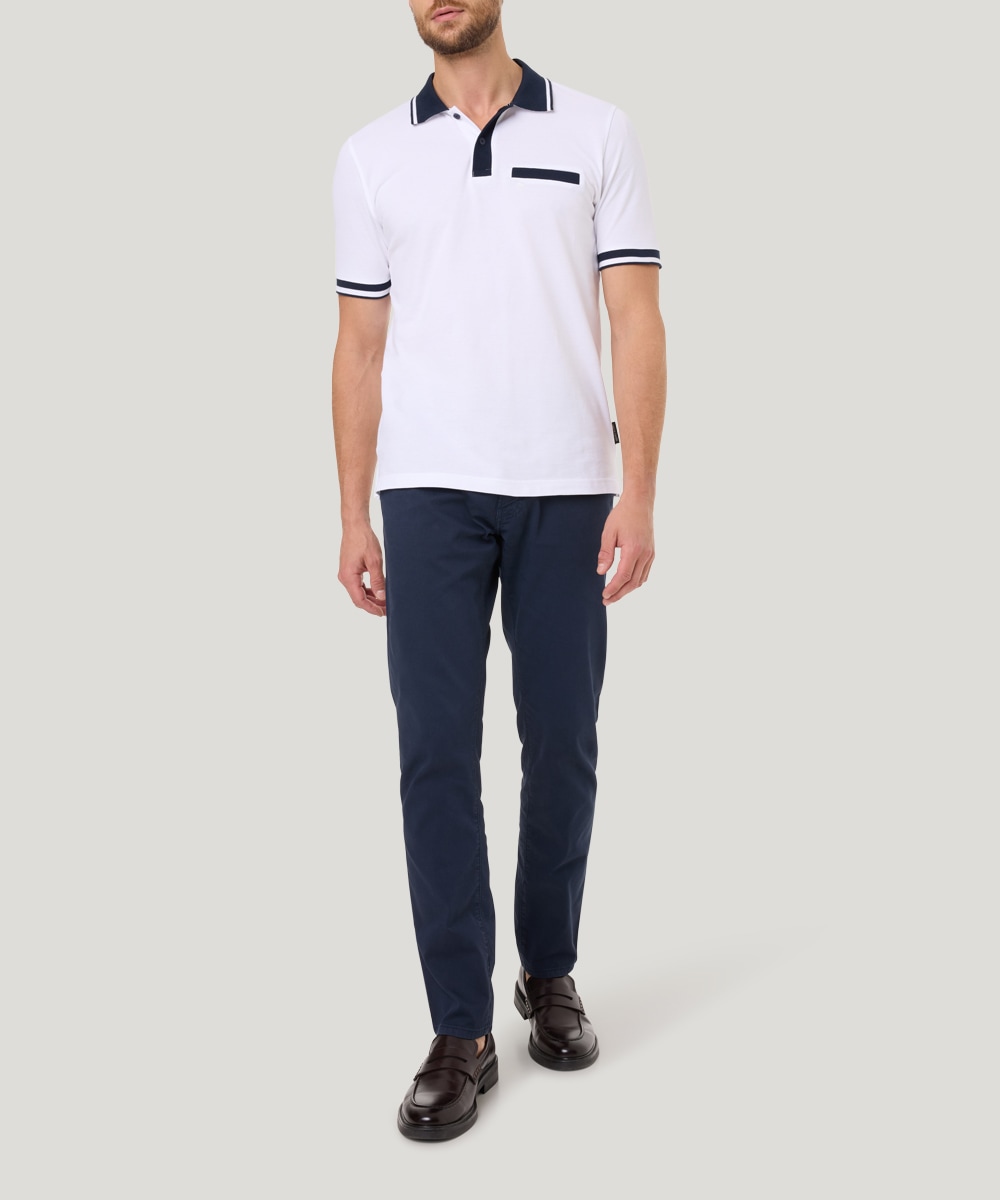 Pierre Cardin Poloshirt »Poloshirt KN«, mit Brusttasche