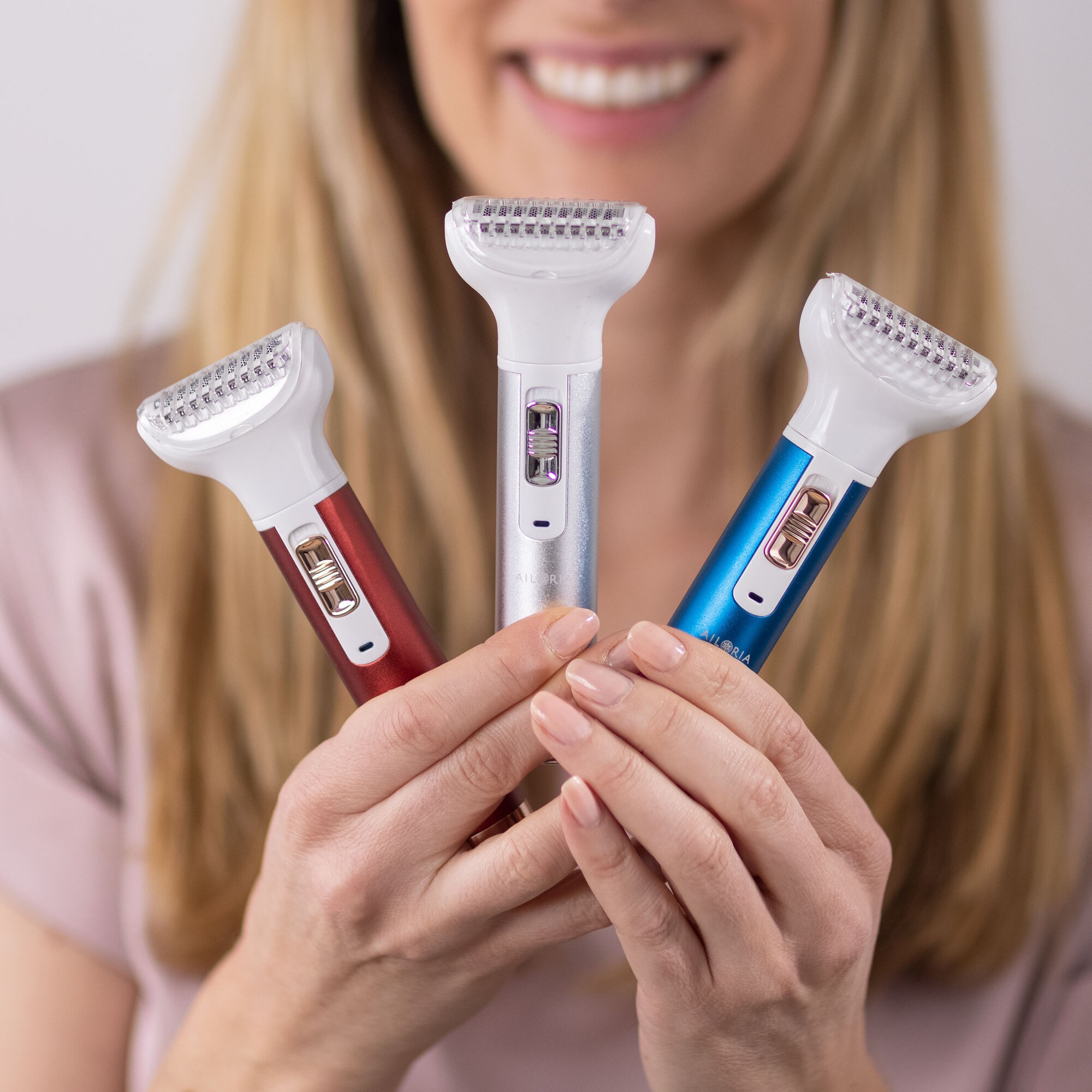 AILORIA Elektrorasierer »Rasierer mit verschiedenen Aufsätzen USB EVAPORE SET«