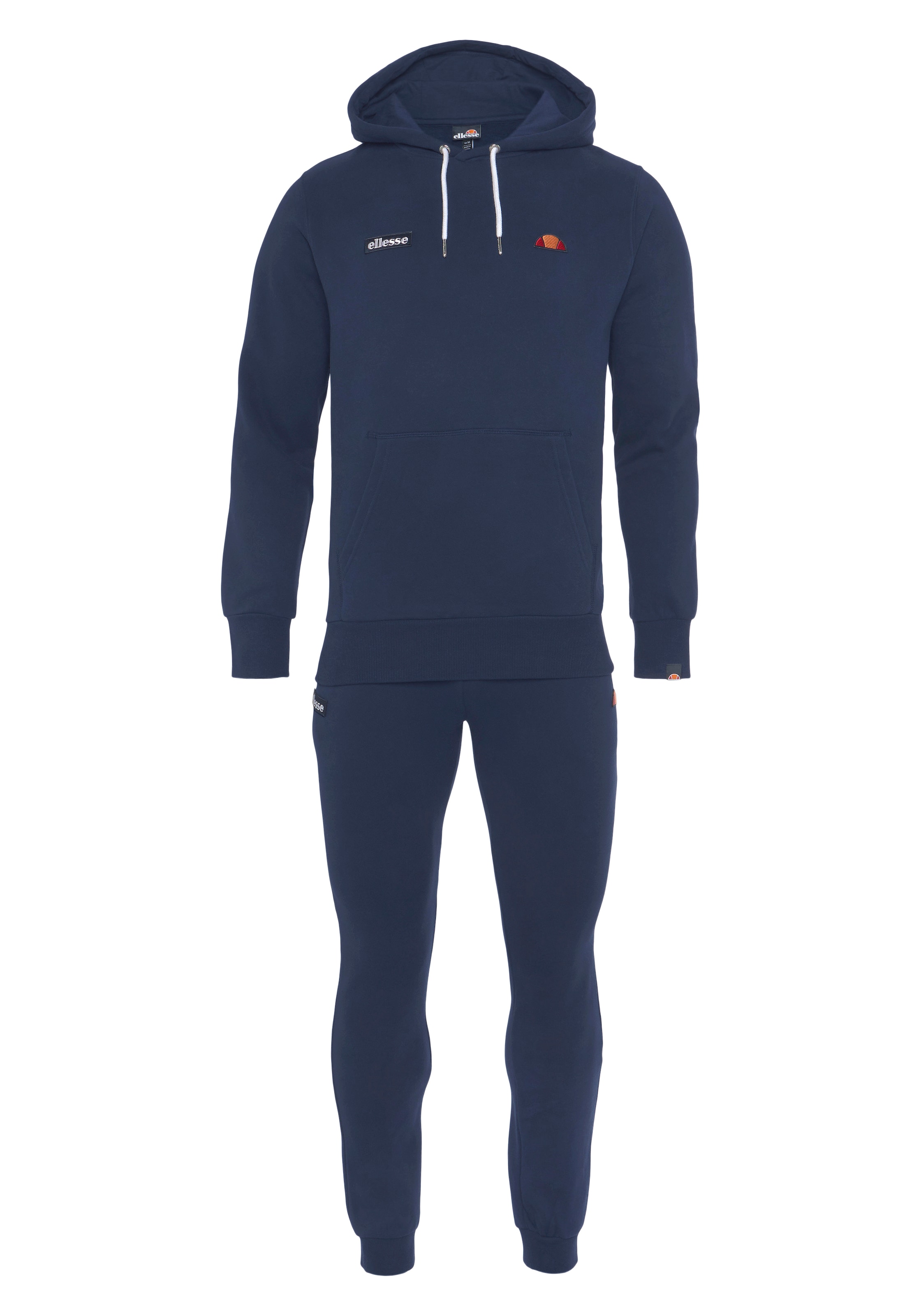 Ellesse Jogginganzug »TRACOTTA OH HOODY & JOG PANT SET« 1 Stk. für Erwachsene, aus Baumwolle und Polyester