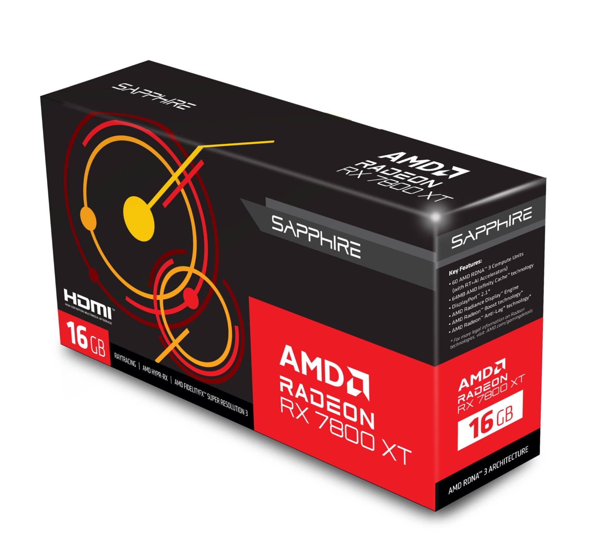 Sapphire Grafikkarte »Radeon RX 7800 XT«