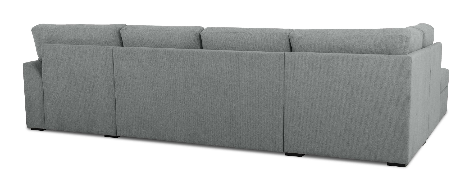 Home affaire Wohnlandschaft »Citry«, Breite 309 cm, Chenille, Bettfunktion, Bettkasten, U-Form
