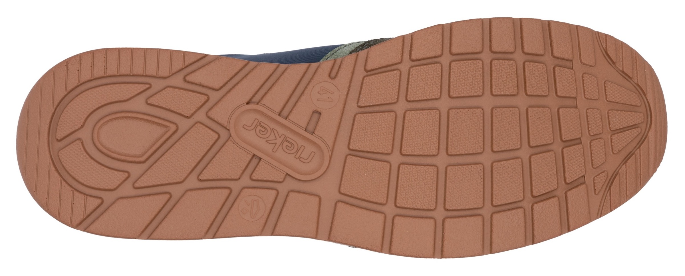Rieker Sneaker, Schnürschuh, Halbschuh, Freizeitschuh mit gepolstertem Schaftrand