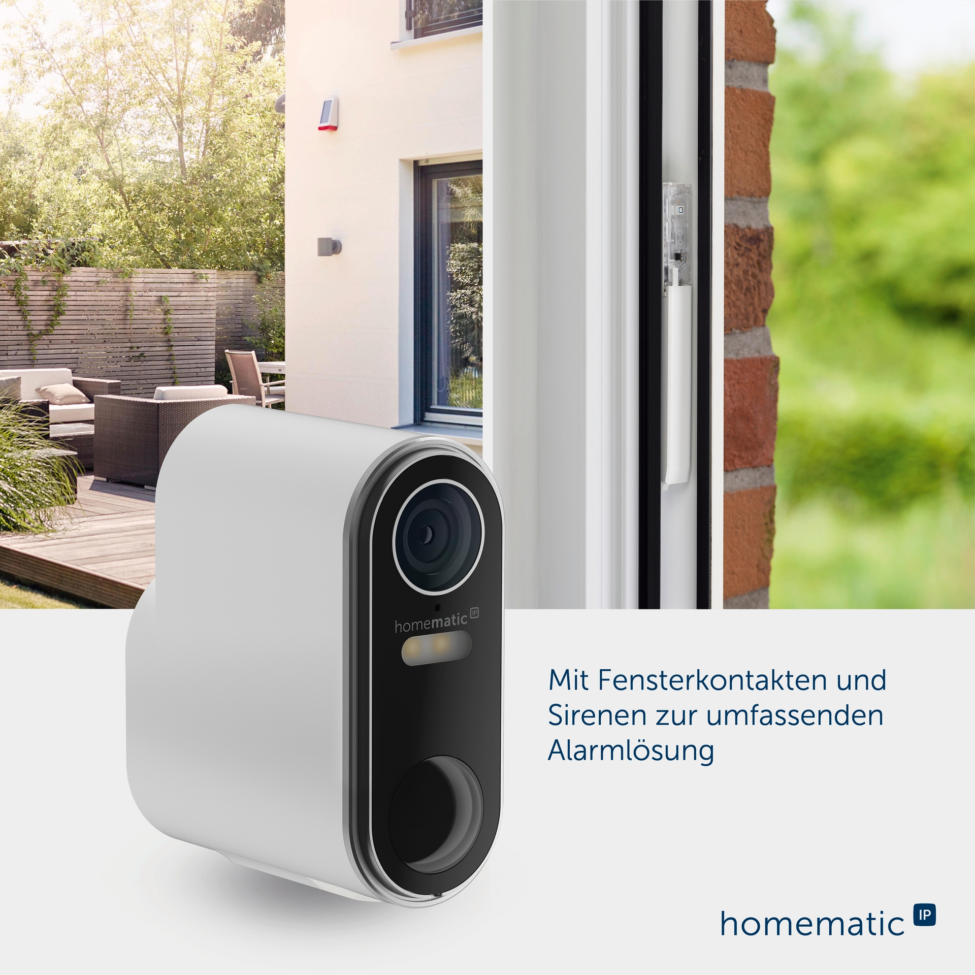 Homematic IP Überwachungskamera »Akku-Außenkamera« Außenbereich
