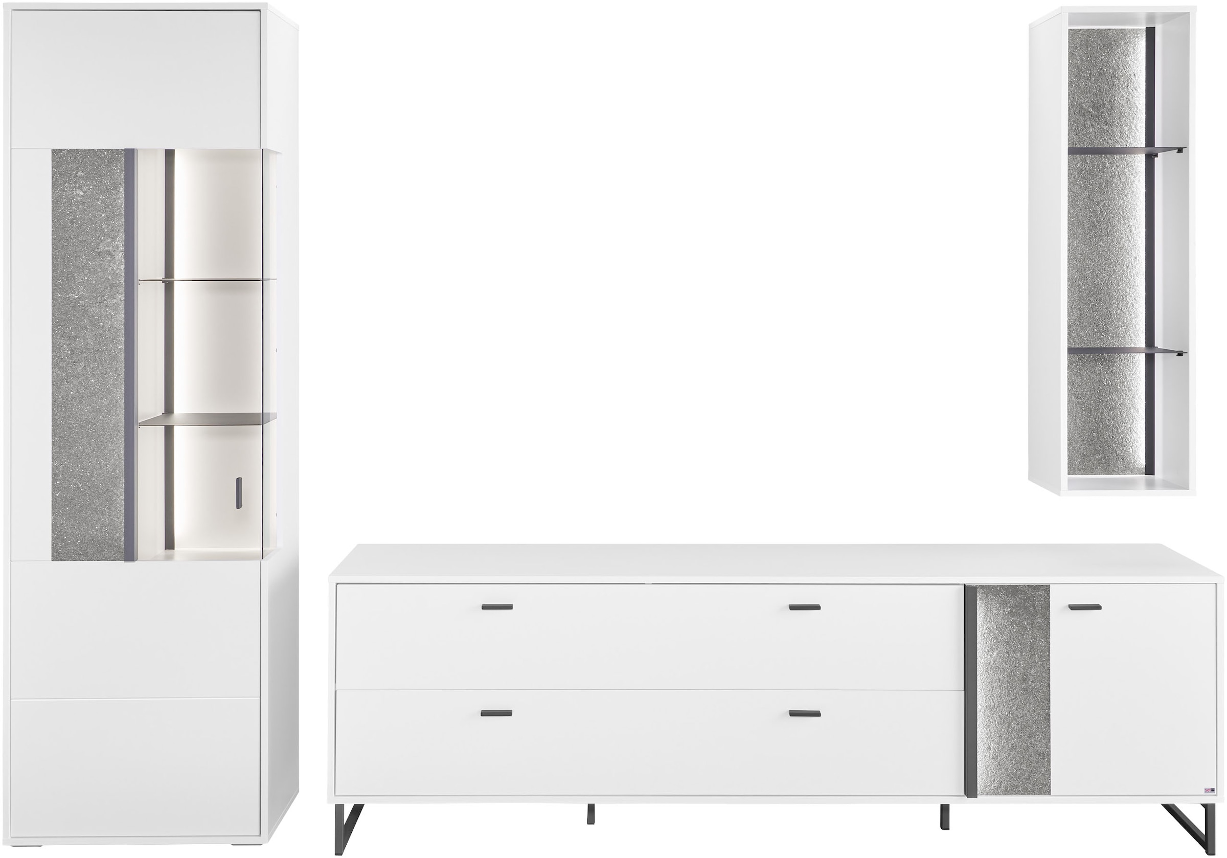 set one by Musterring TV-Wand »Deltona« 3 Stk. tlg.