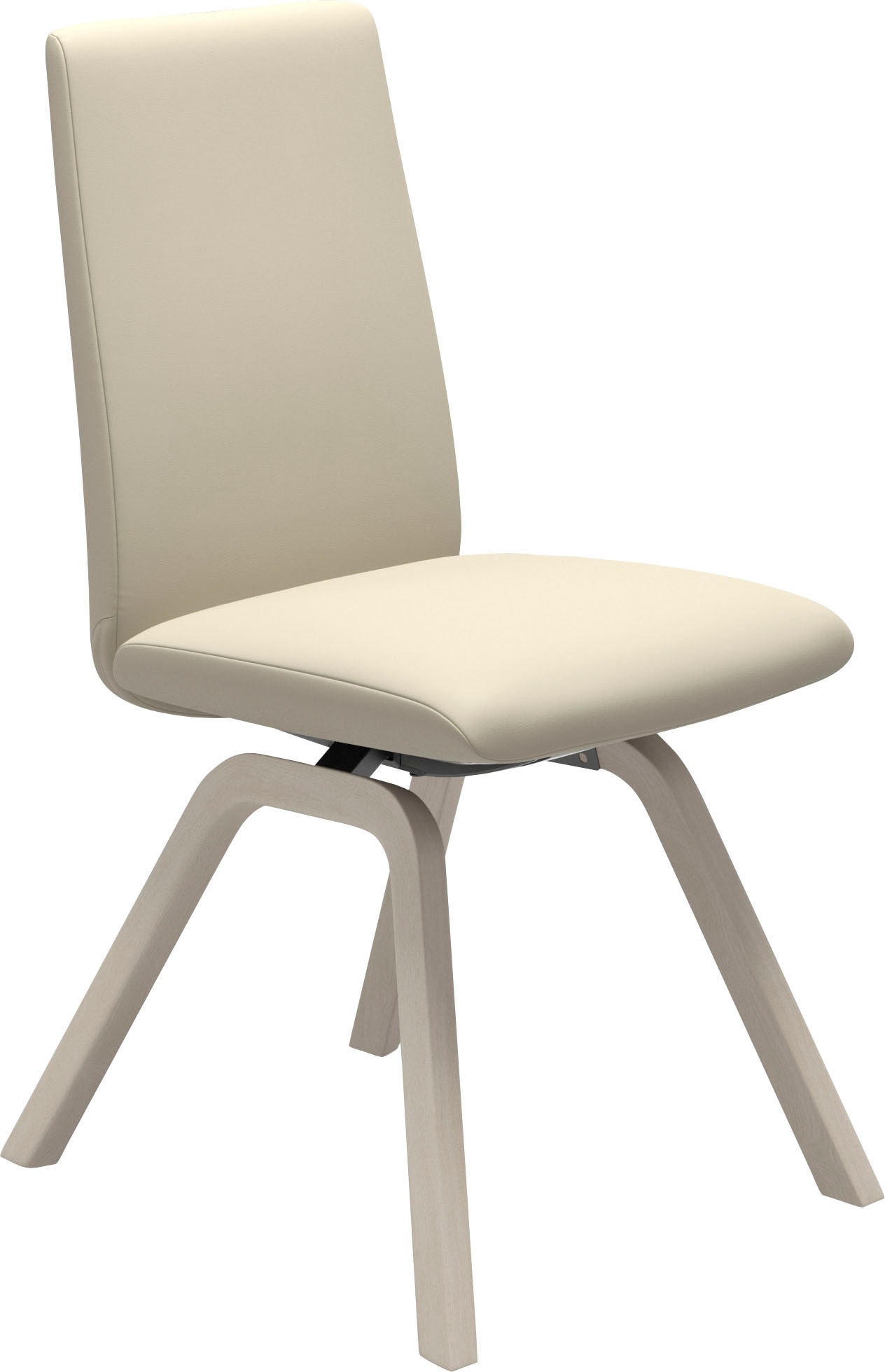 Stressless® Polsterstuhl »Laurel«, Leder BATICK, Low Back, Größe M, mit schräggestellten Beinen in Eiche gekalkt
