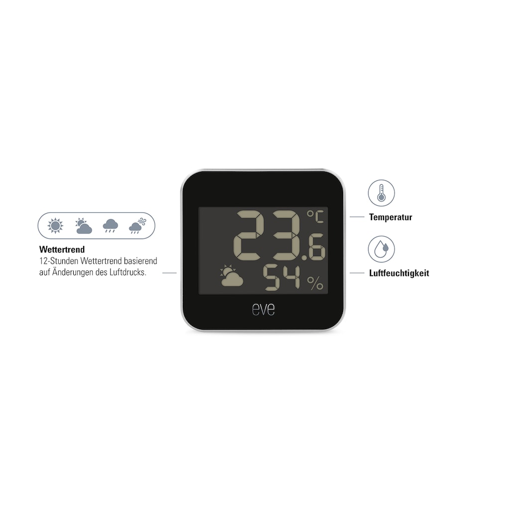 EVE Smart-Home-Zubehör »Eve Weather«, (1 St.)