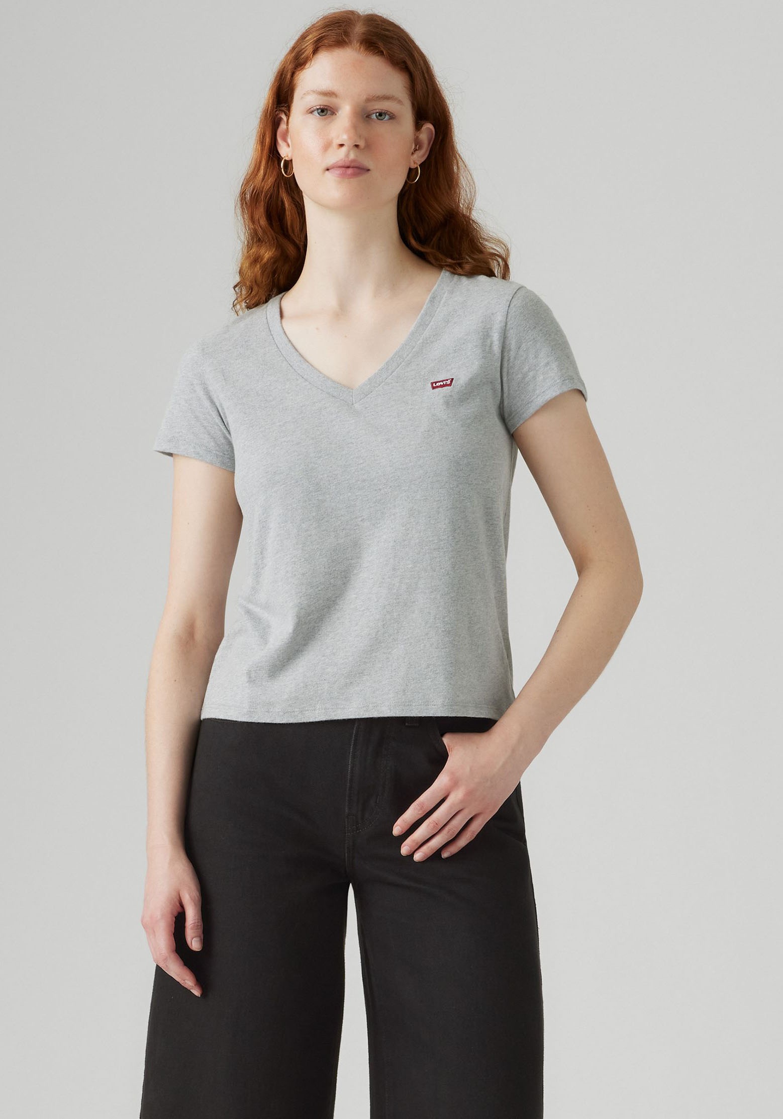 Levi's® T-Shirt »VNECK TEE 2 PACK«, (Packung, 2 tlg.)