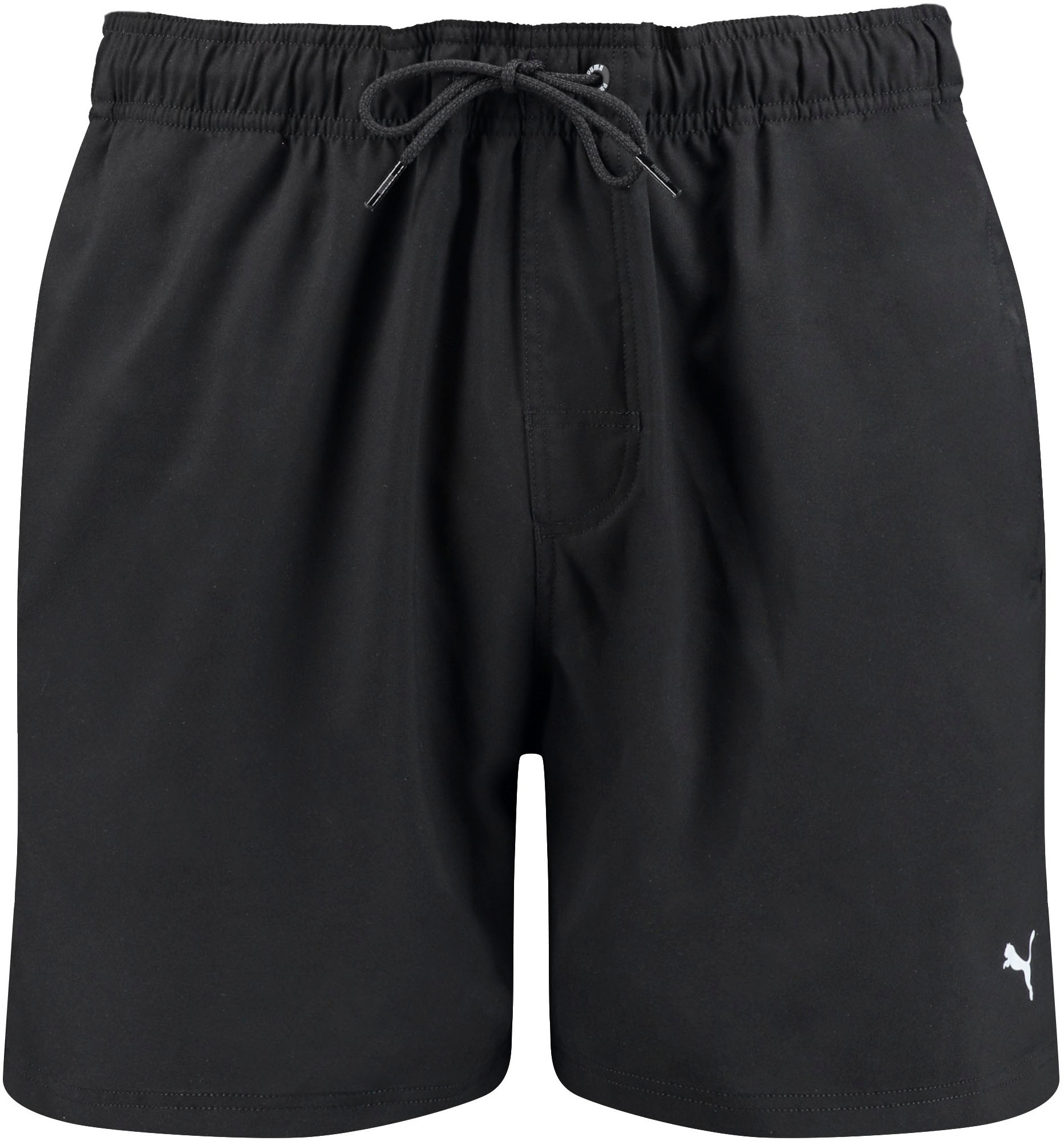 PUMA Badeshorts »PUMA SWIM MEN MID SHORTS 1P« High-Tech Reißverschluss an der Gesäßtasche, Seitentaschen