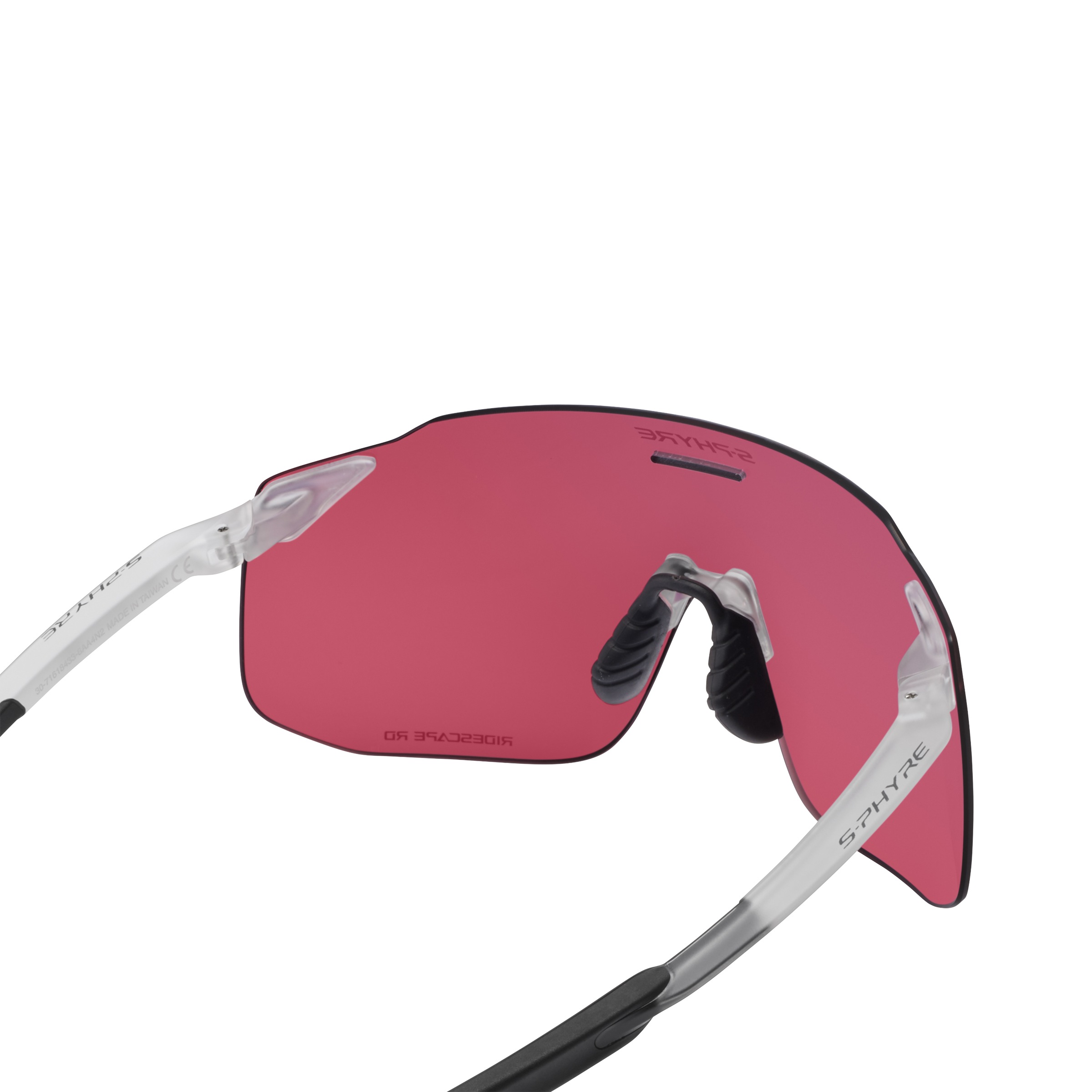 Shimano Fahrradbrille »Fahrrad- Sonnenbrille S-PHYRE SL Matte Crystal, Ridescape Road«