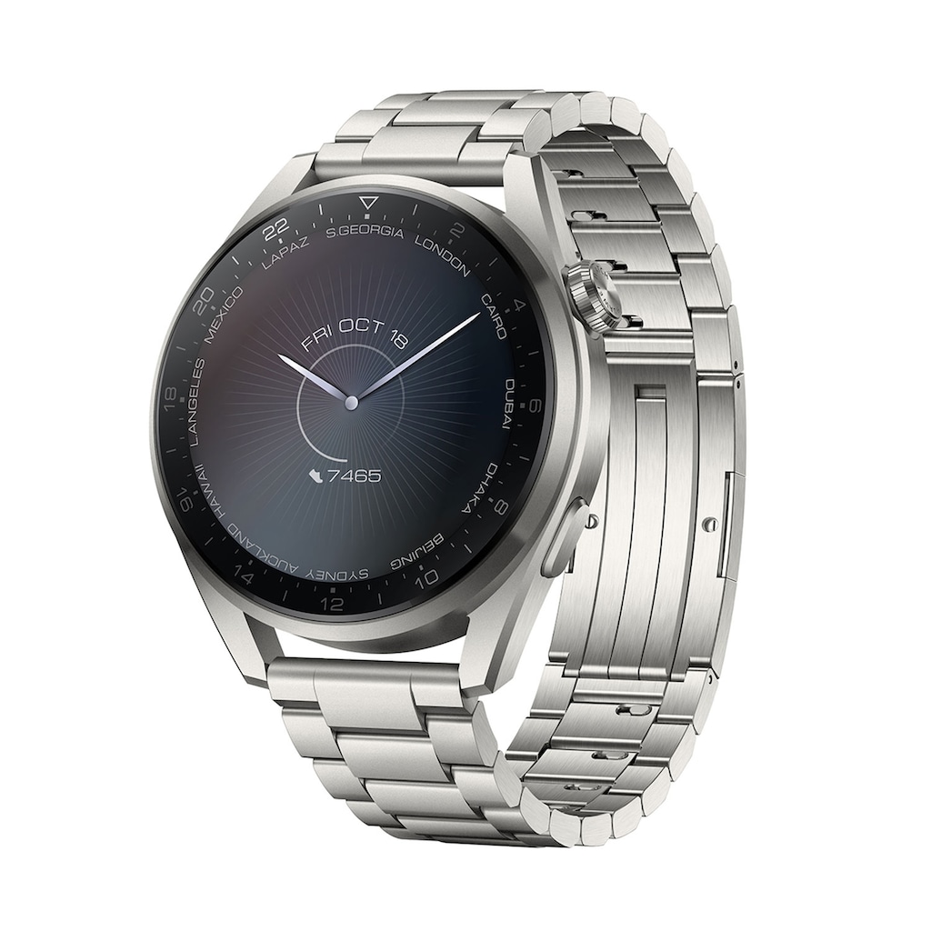 Huawei Smartwatch »Huawei Watch 3 Pro Elite«, (Harmony OS)