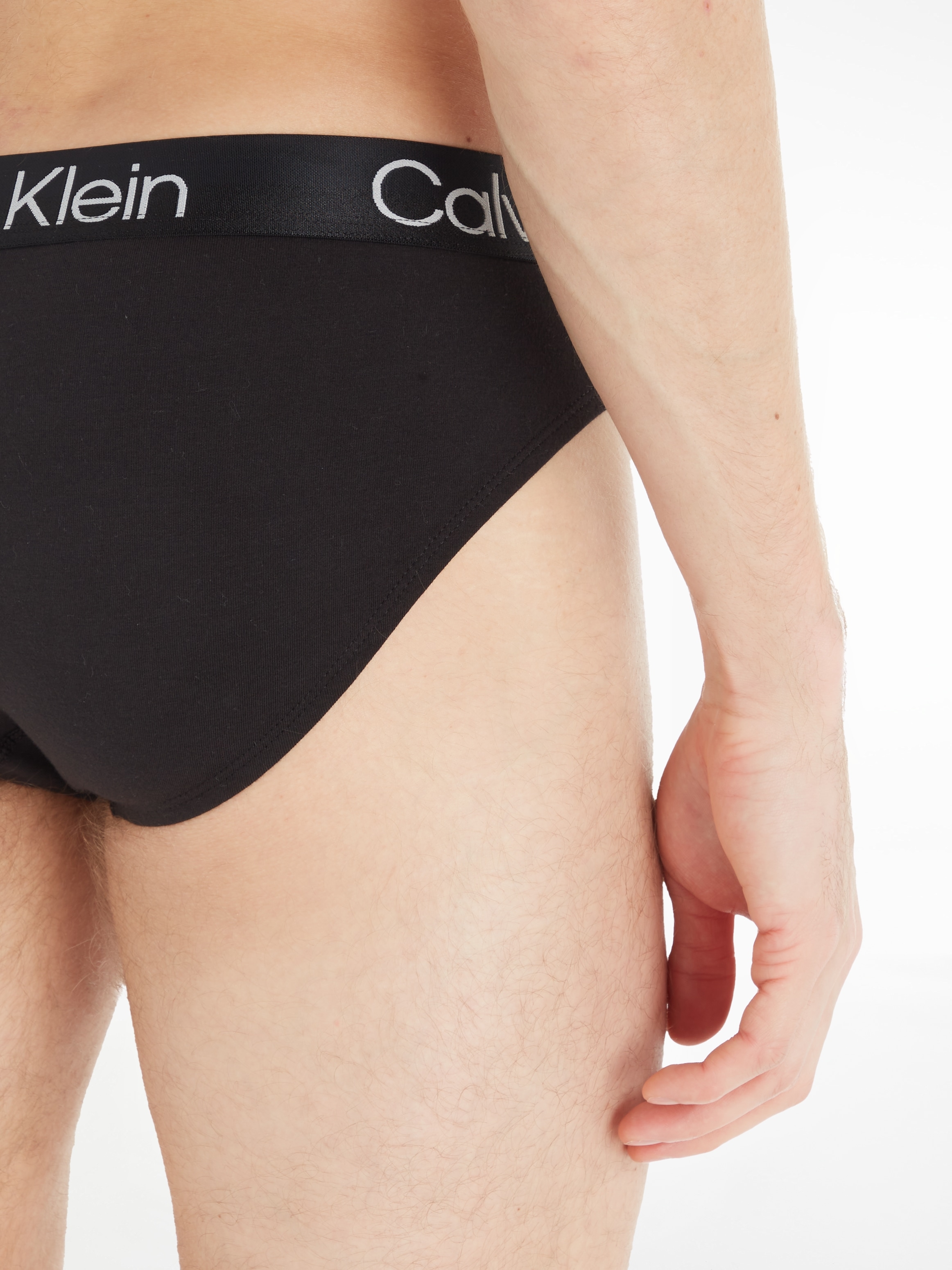 Calvin Klein Slip, (Packung, Webbund Logo bei mit ♕ 3 St.)