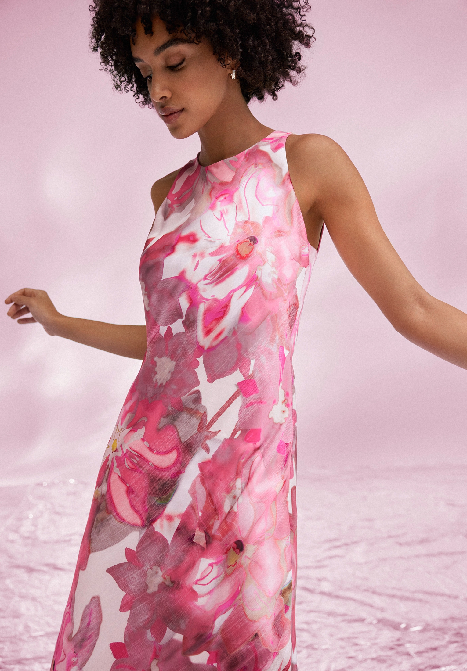 Vera Mont Cocktailkleid »Cocktailkleid mit Rundhalsausschnitt«