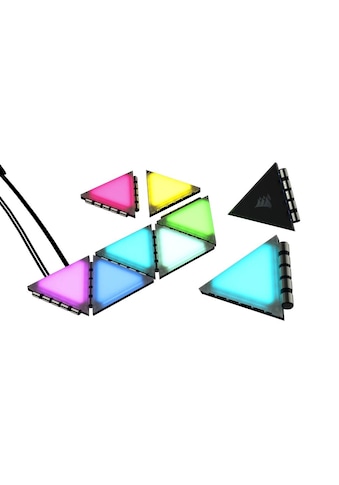 PC-Gehäuse »iCUE LC100 Smart Case Lighting Triangles, Starter Kit«