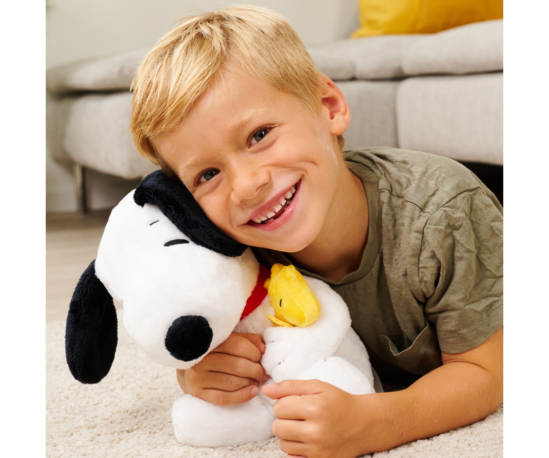 SIMBA Plüschfigur »Peanuts - Snoopy sitzend mit Woodstock«